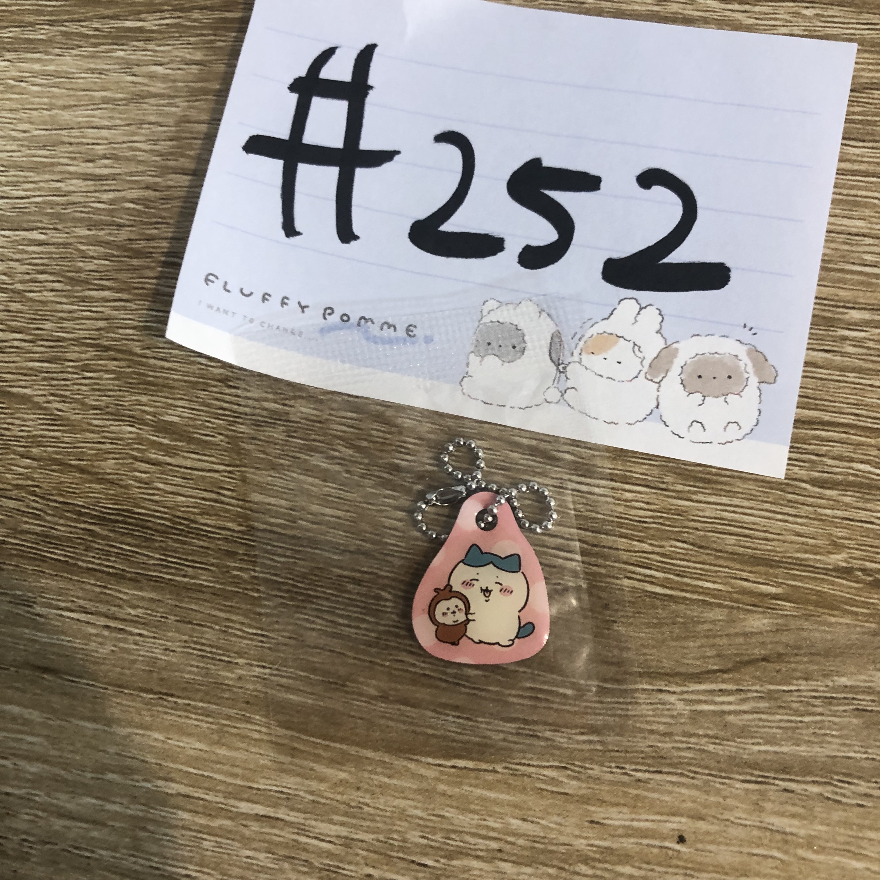 CHIIKAWA 八字貓 掛件#252