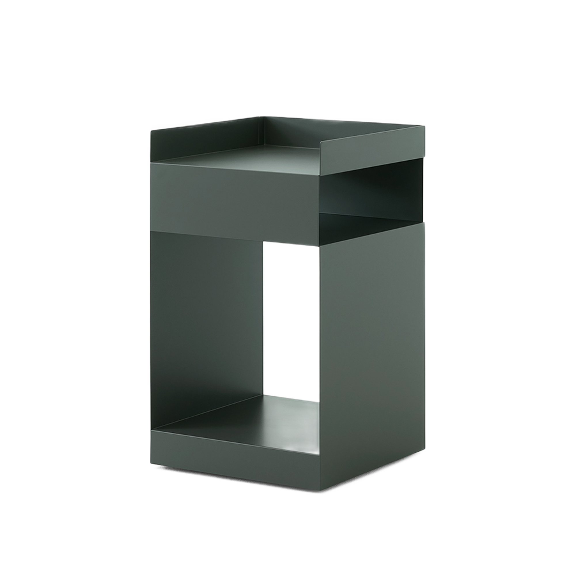 Rotate SC73 滾輪邊桌 - 石墨綠 by &Tradition