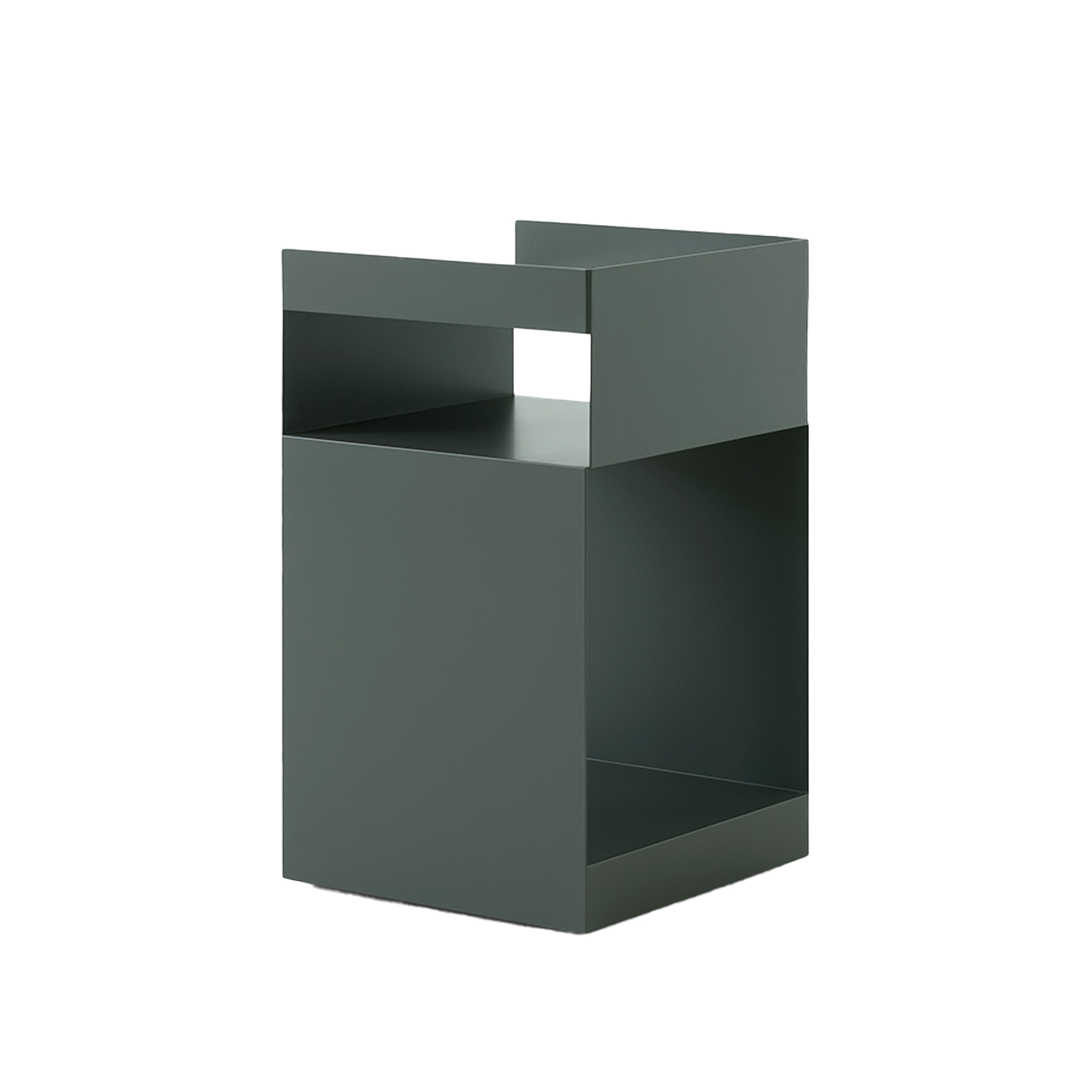 Rotate SC73 滾輪邊桌 - 石墨綠 by &Tradition