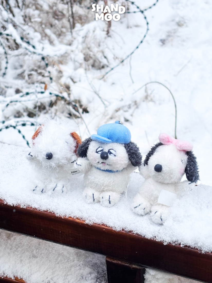 【 預購 】Shand Moo 歐拉夫 x 安迪 x 貝兒 x 史派克 筆套珠鍊吊飾