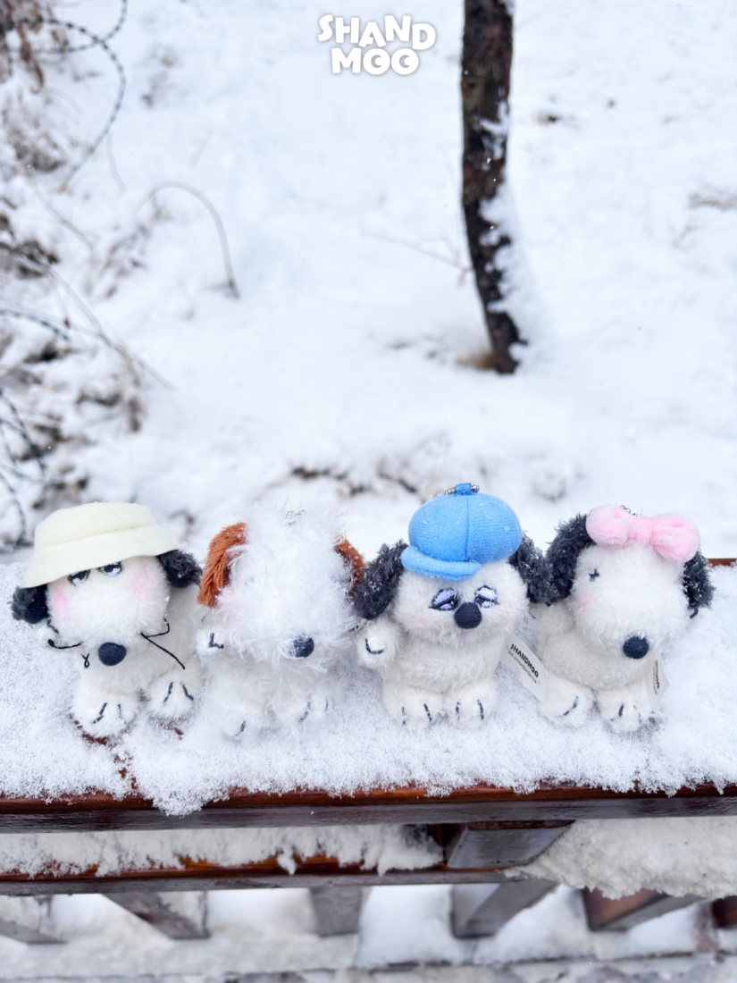 【 預購 】Shand Moo 歐拉夫 x 安迪 x 貝兒 x 史派克 筆套珠鍊吊飾