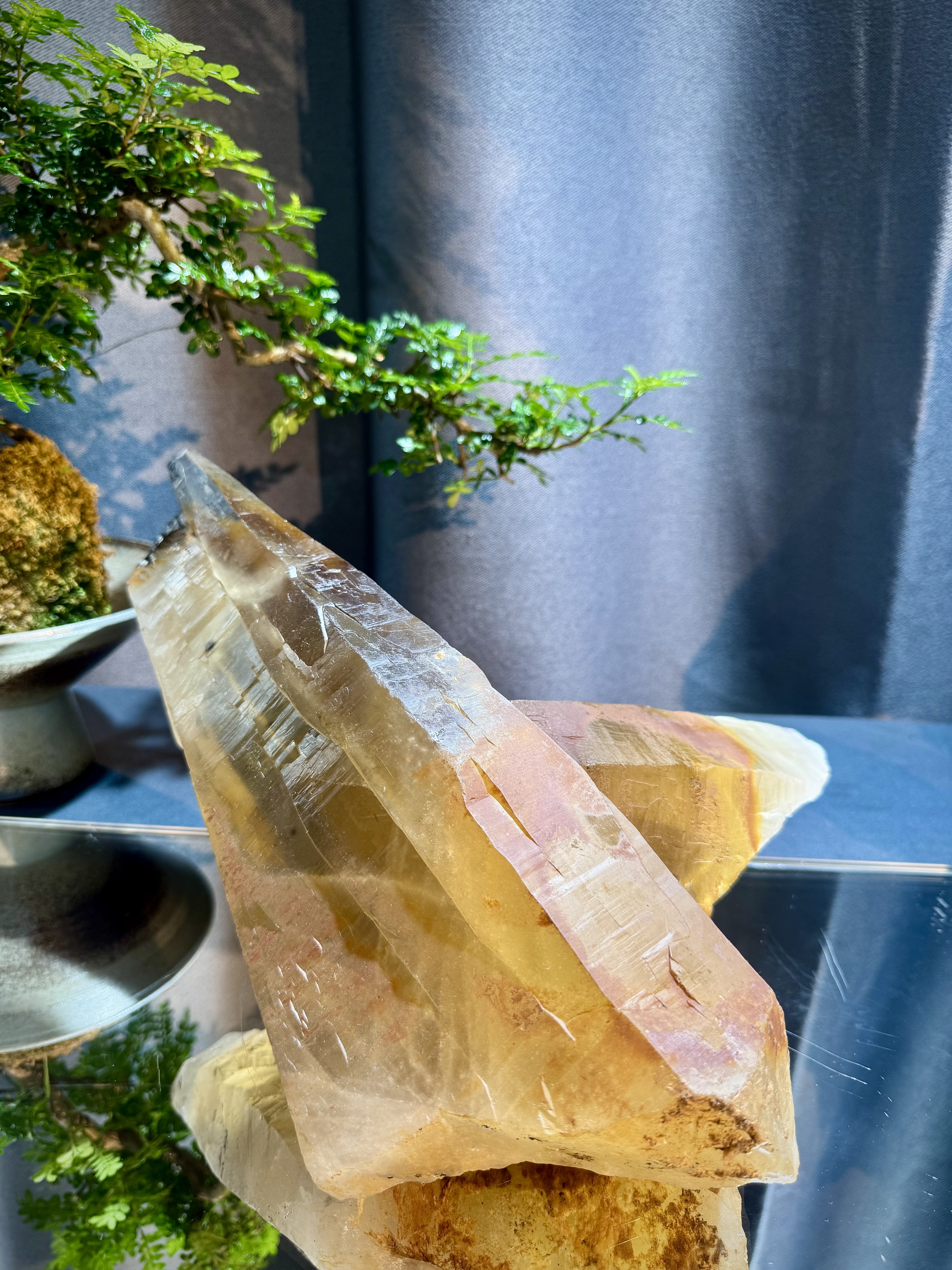 巴西黃水晶原石 5406