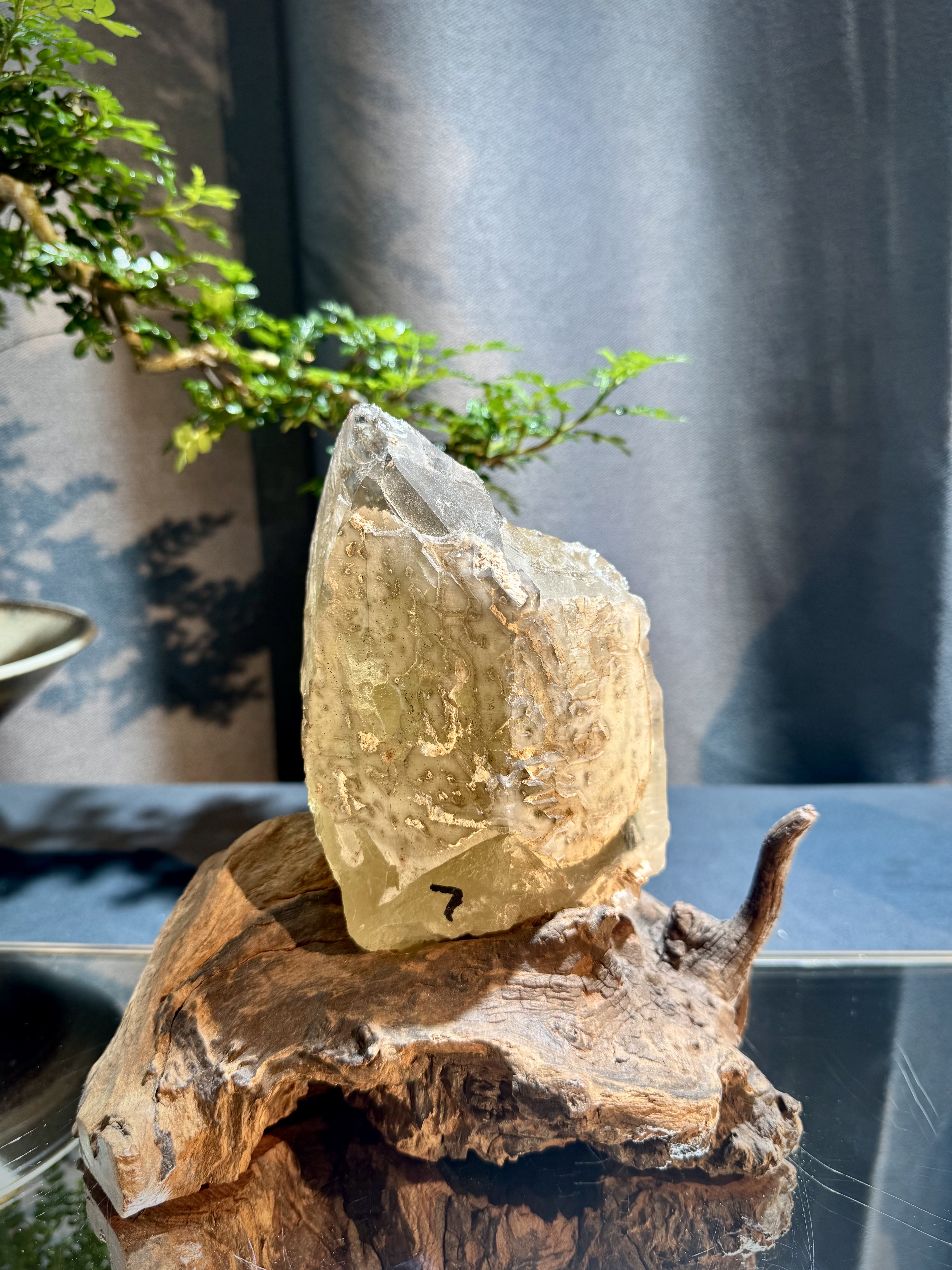 巴西黃水晶原石擺件 5408