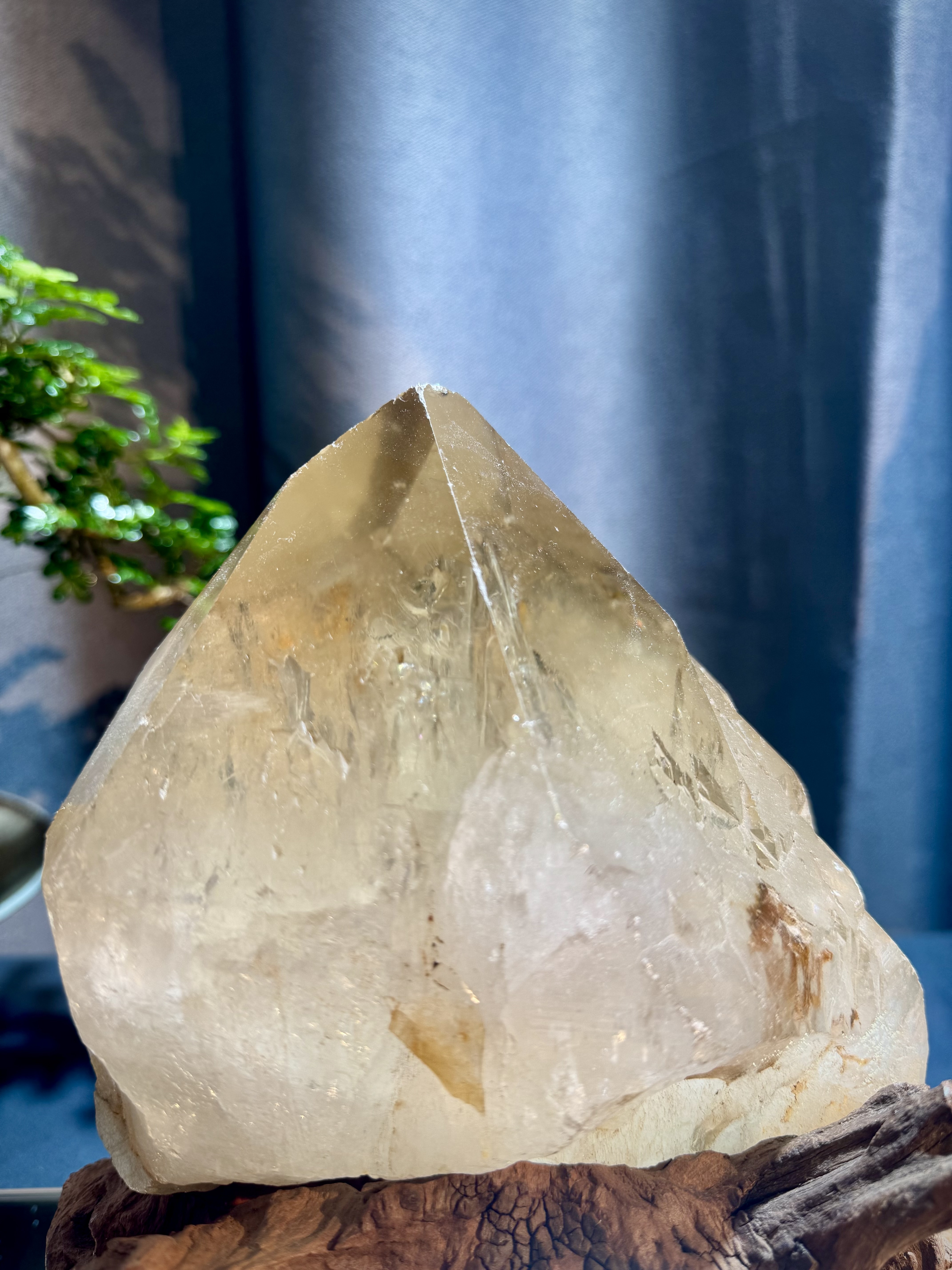 巴西黃水晶原石擺件 5410