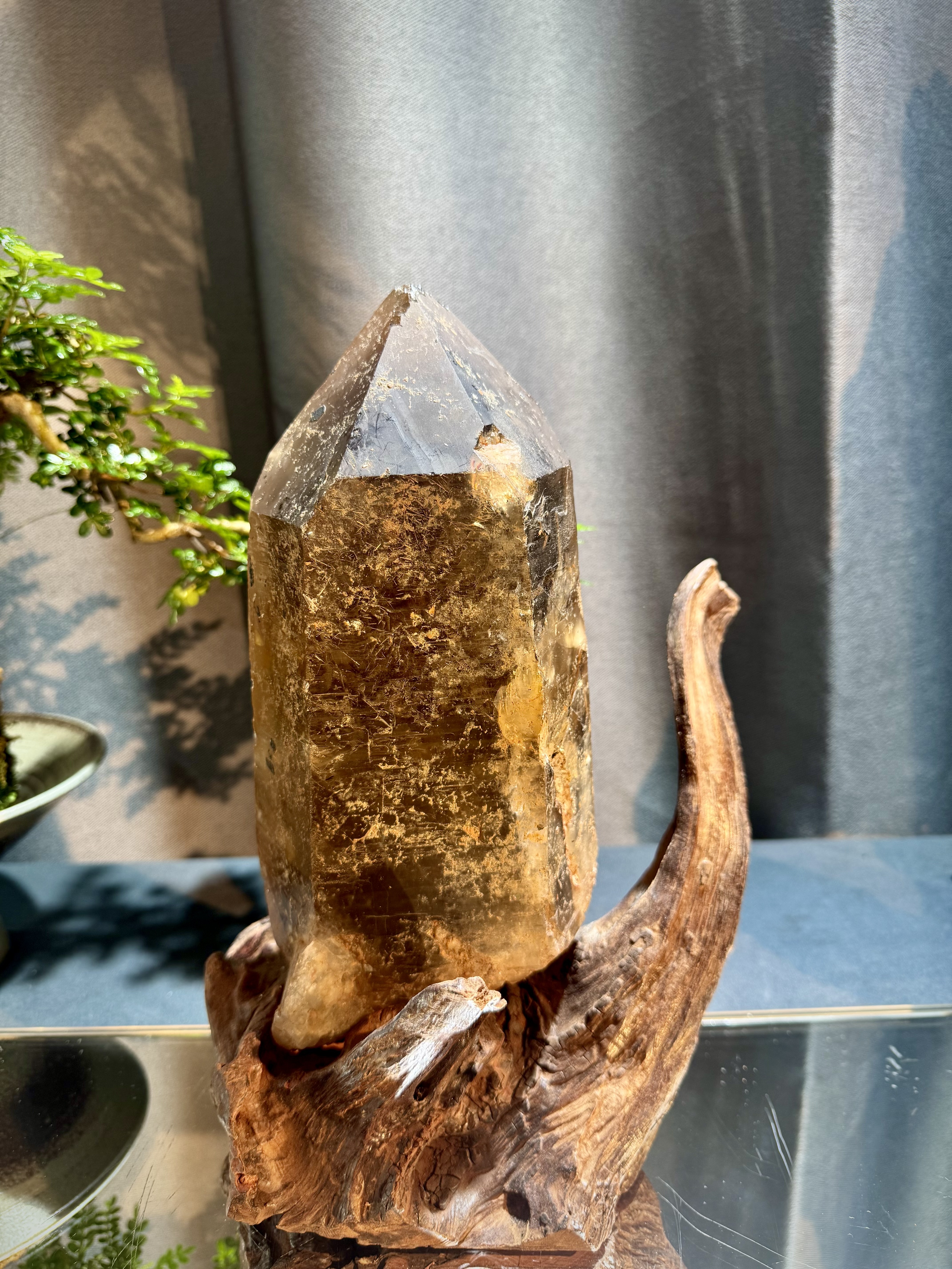 金髮晶原石擺件 5411