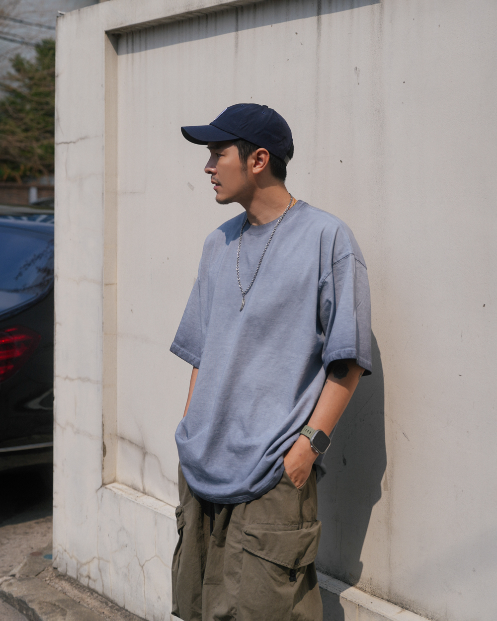 Pigment Luna 染色水洗短袖T卹