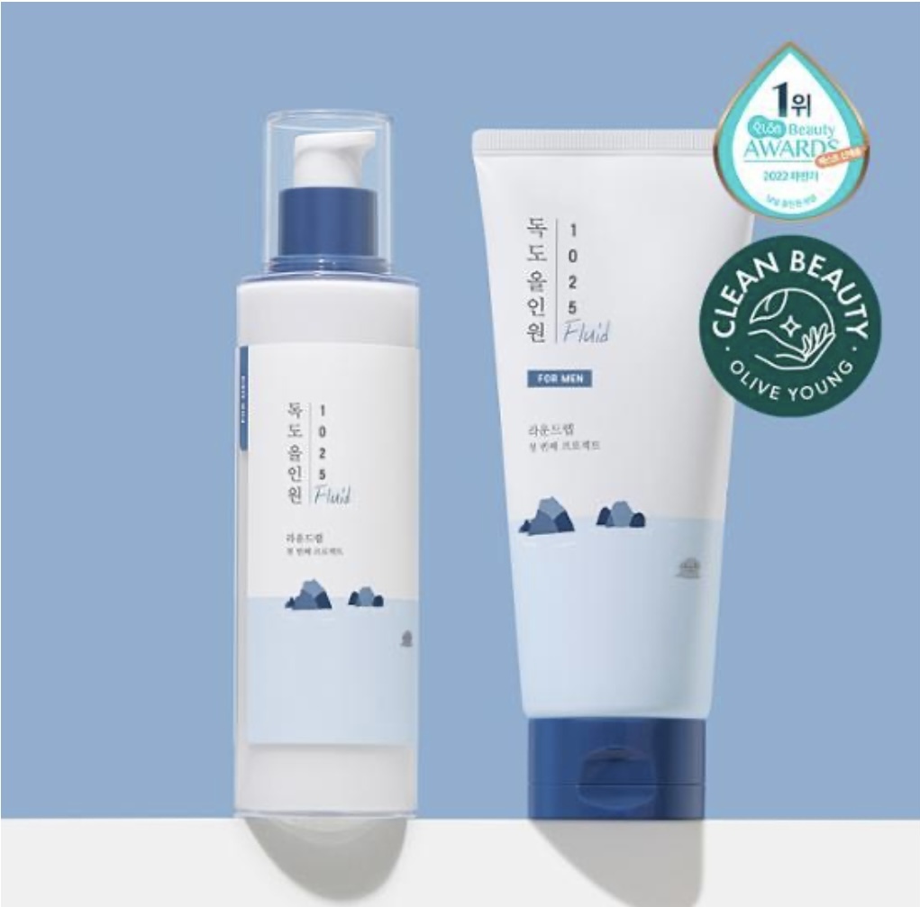 【現貨】ROUND LAB For Men 1025 Dokdo All in One Fluid 200mL X 2