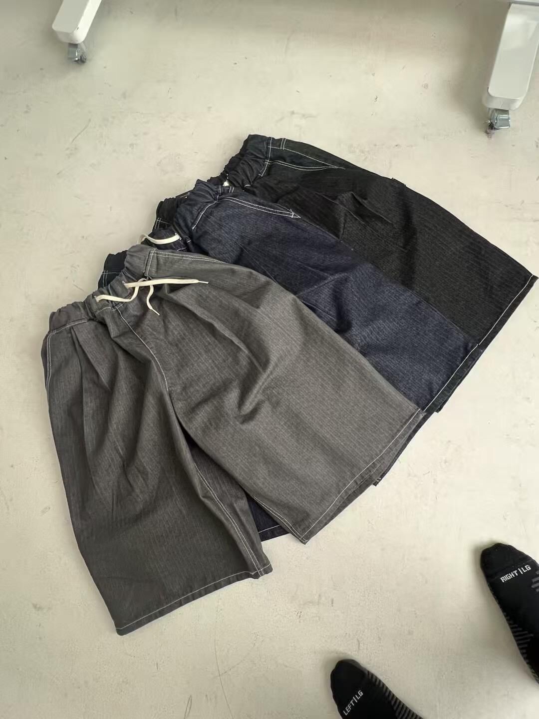 暗直紋短褲 P3071