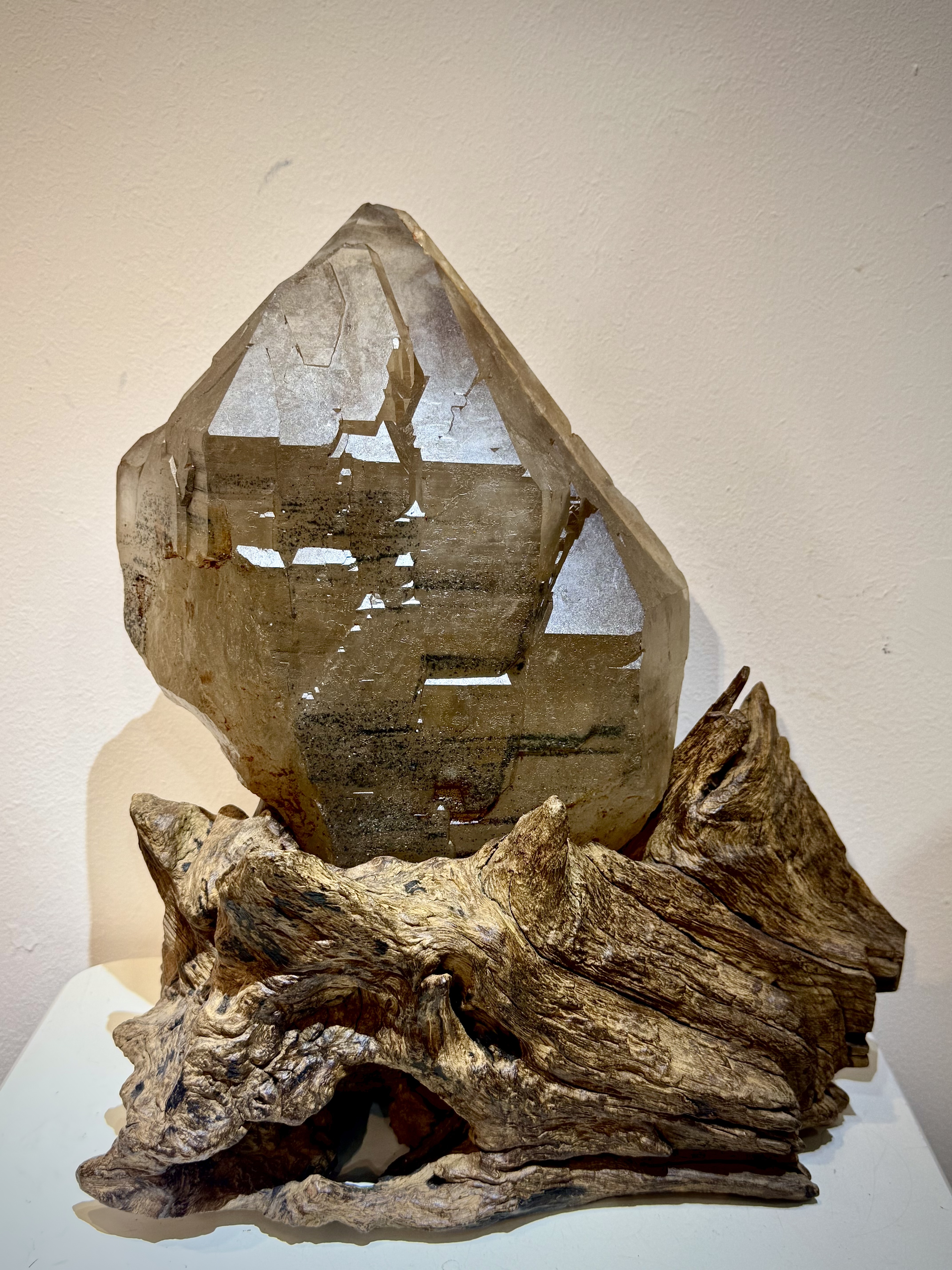 白水晶城堡骨幹原石 5415