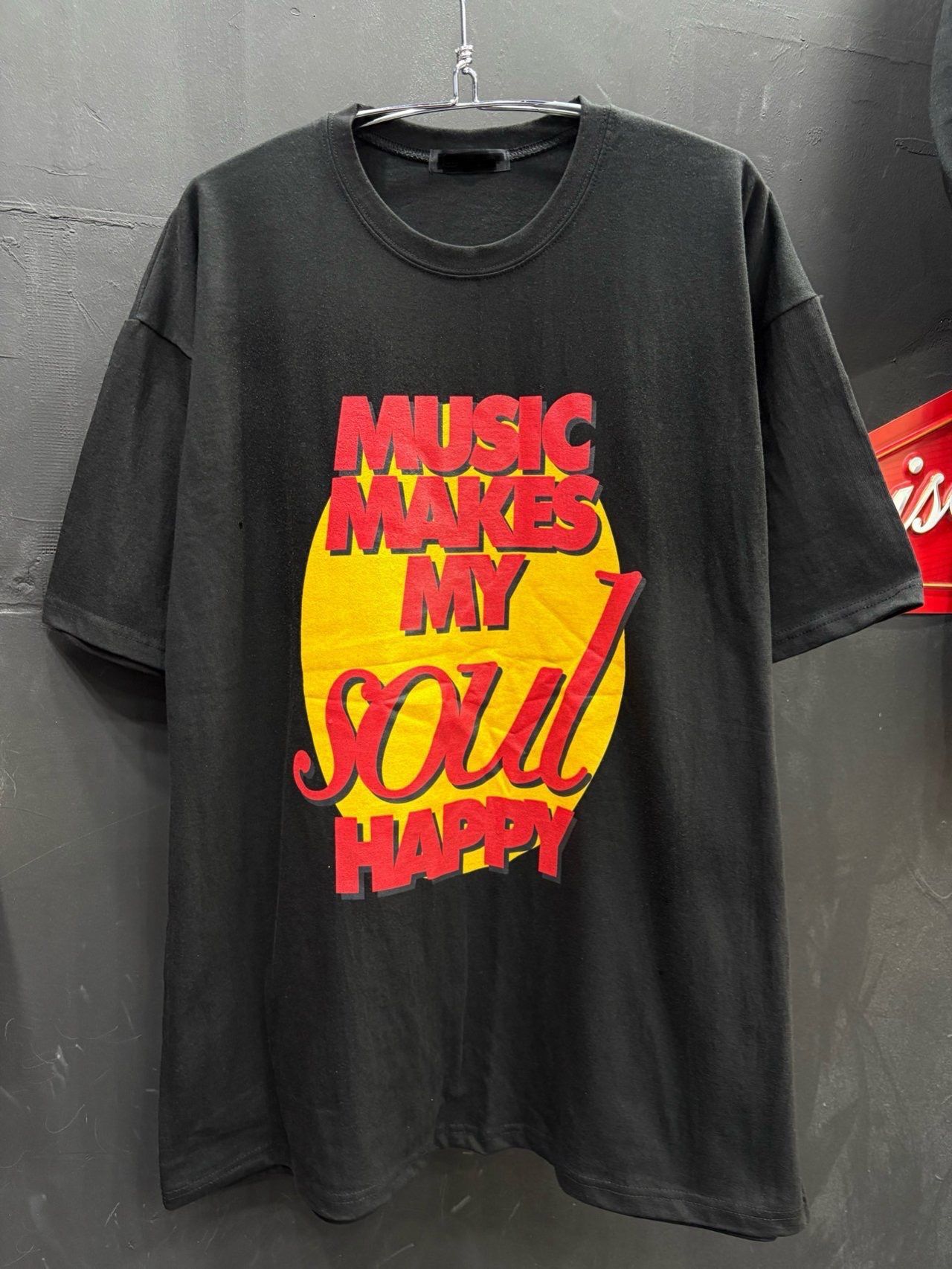 OverSize洗水英文字短袖Tee T5686