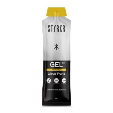 STYRKR GEL50 雙碳水能量膠 果膠 補給品 柑橘水果風味
