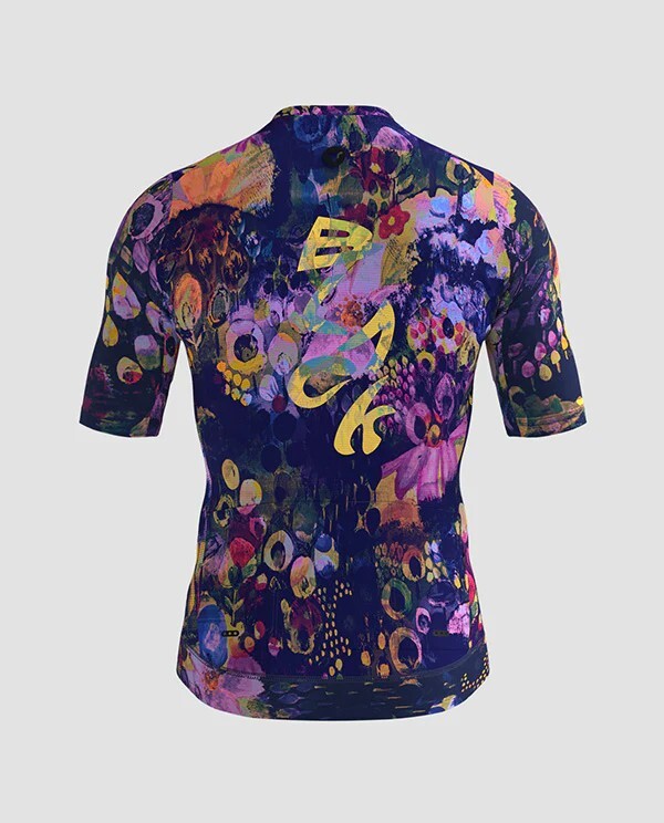 黑羊Black Sheep 男款車衣 Team SS Jersey Distressed /Midnight Flora 暗藍