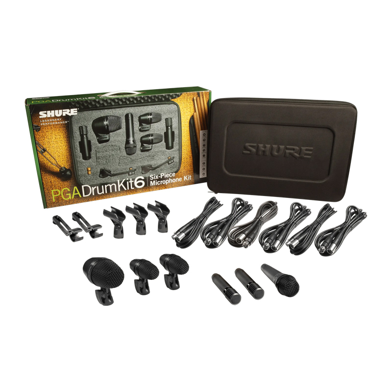 SHURE PGADRUMKIT6 PG Alta 鼓專用麥克風組合 6件套