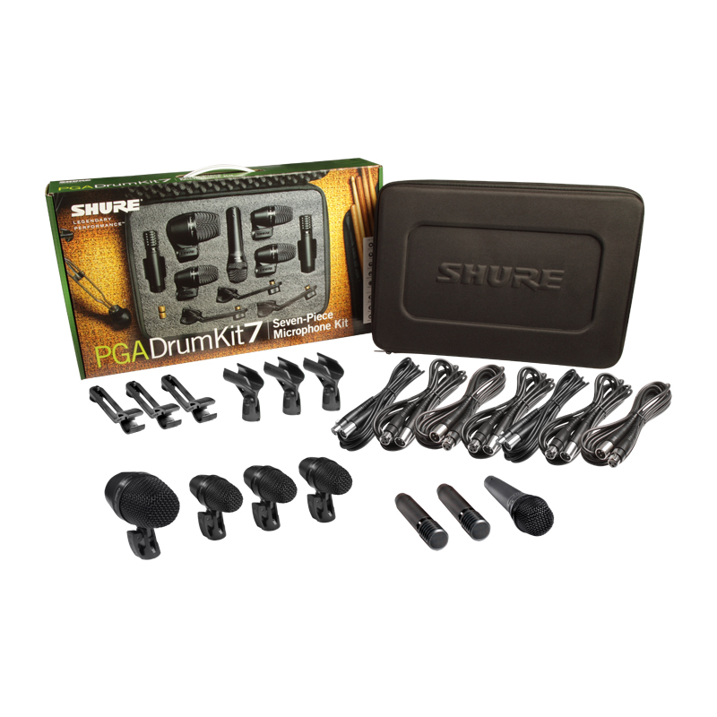 SHURE PGADRUMKIT7 PG Alta 鼓專用麥克風組合 7件套