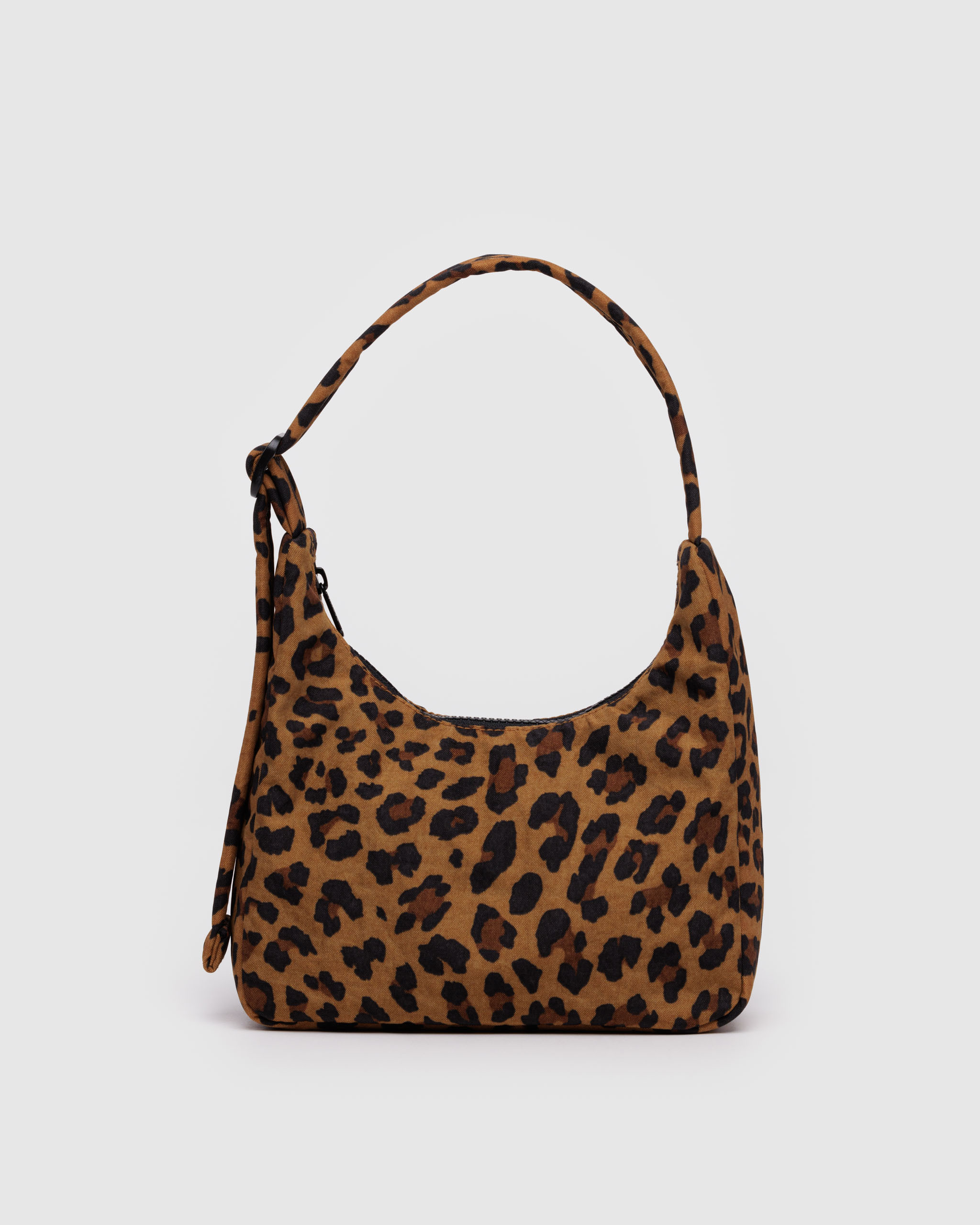 Mini Nylon Shoulder Bag - Leopard Print | BAGGU