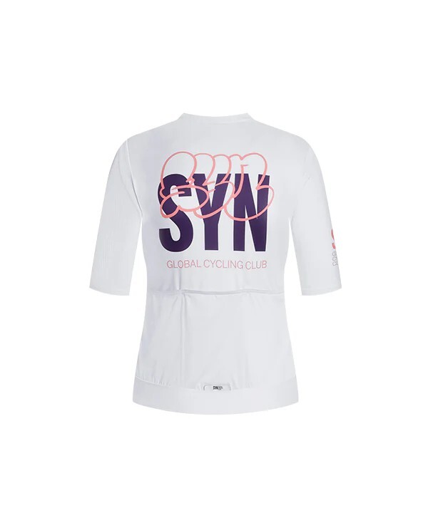 SYNBiehler SYN 女款車衣 PRO Design Lab Jersey Crossed /White 白
