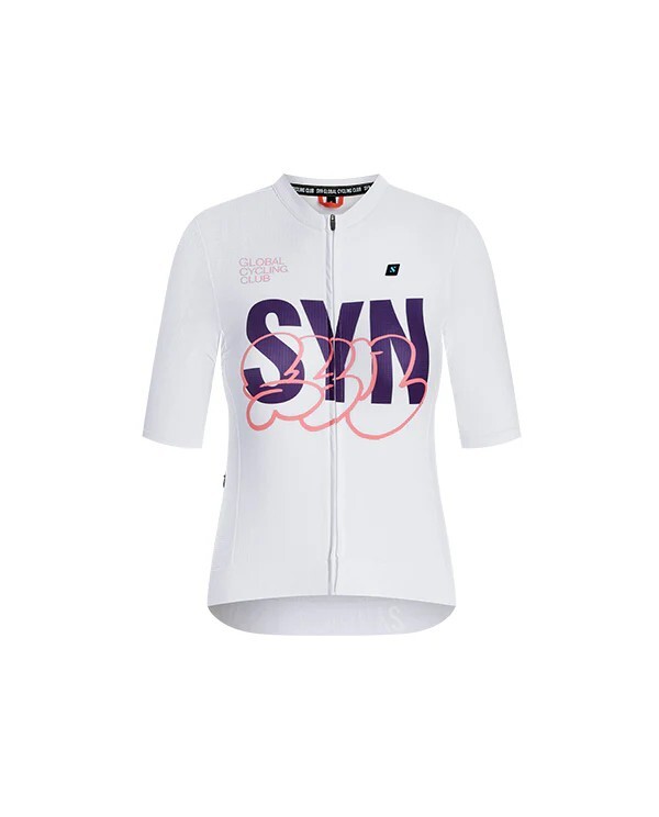SYNBiehler SYN 女款車衣 PRO Design Lab Jersey Crossed /White 白