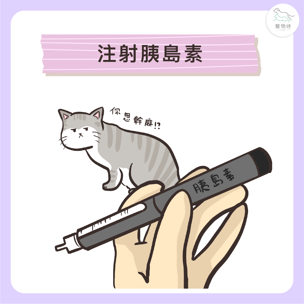 配合施打胰島素