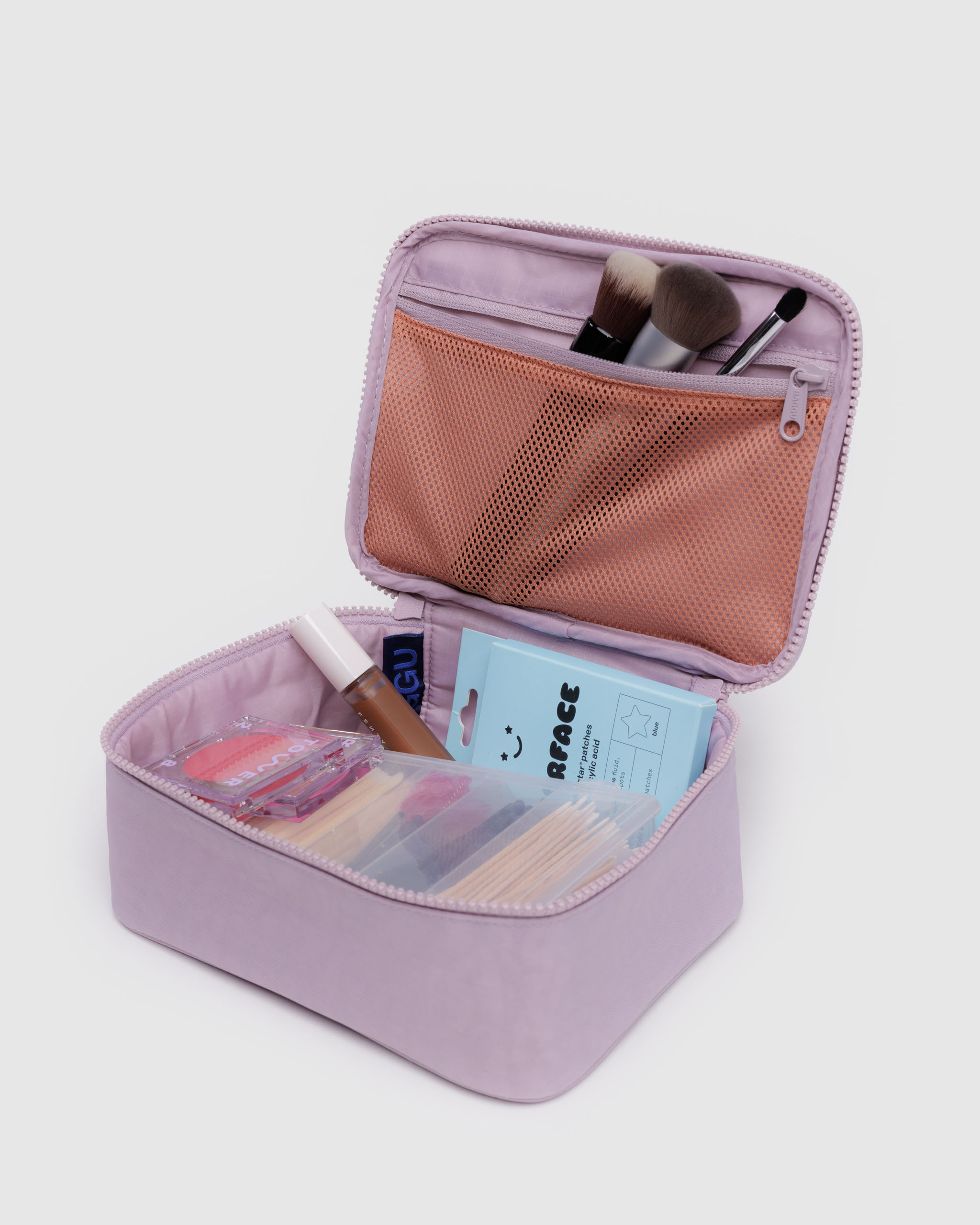 Small Cosmetic Case - Dusty Pink | BAGGU