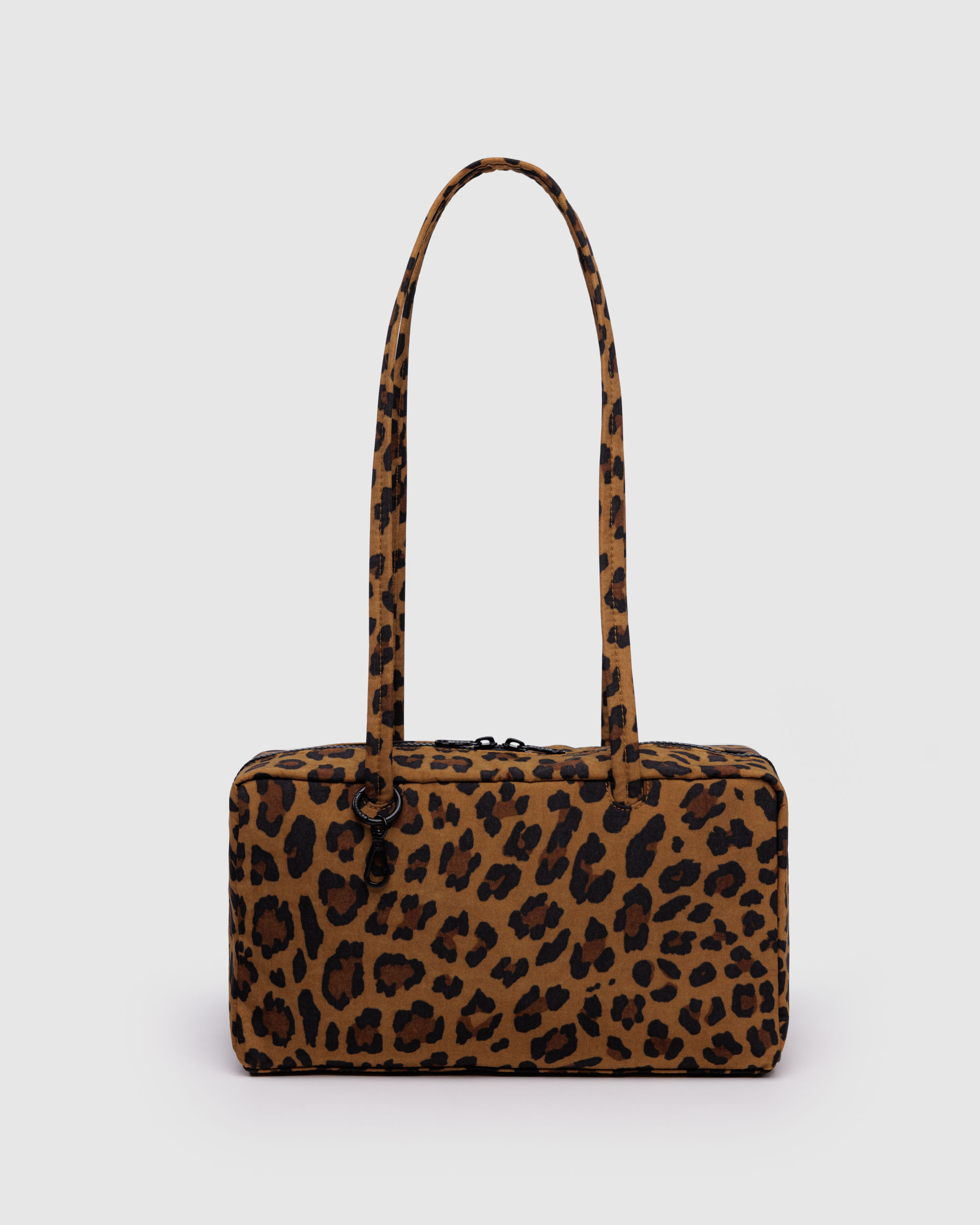 Nylon Bowler Bag - Leopard | BAGGU