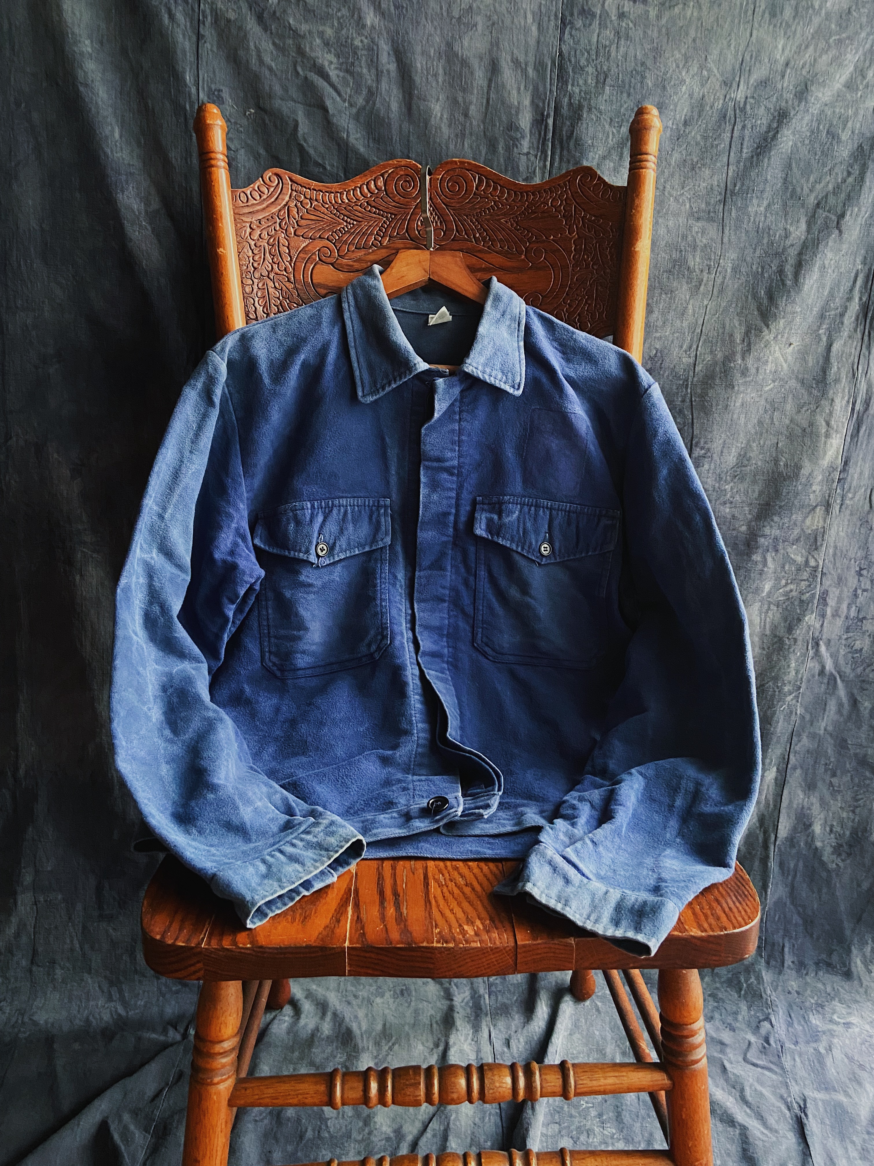 Vintage Italian Moleskin Jacket   / 義大利Moleskin 工裝短版外套