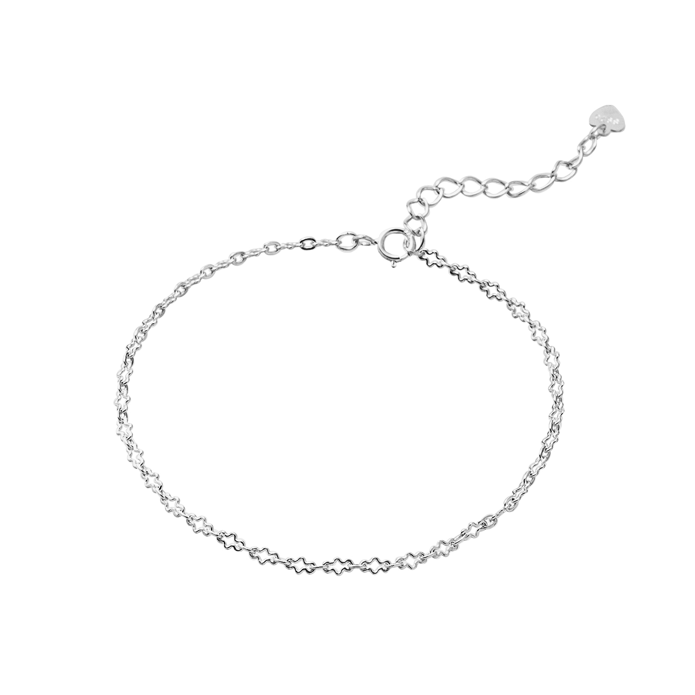 純銀,雲朵,簡約,手鍊,平價飾品