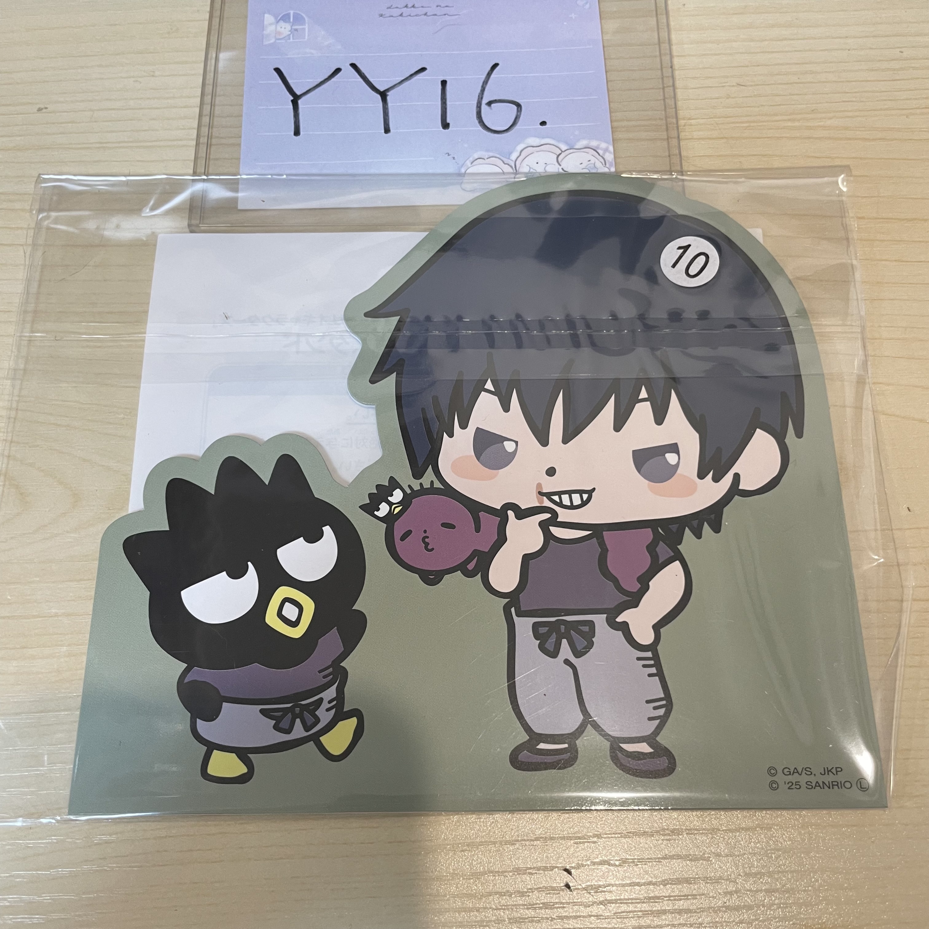 咒術迴戰 甚爾 可立紙牌             YY16