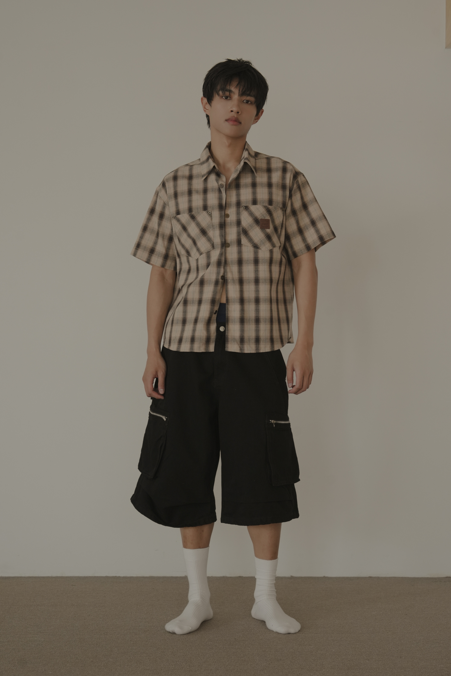 Check Fair Work Short Sleeve Shirt #短襯衫