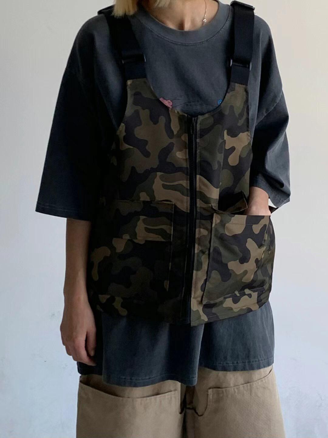 迷彩機能背心褸(可變袋子兩用) SCOPE-096V