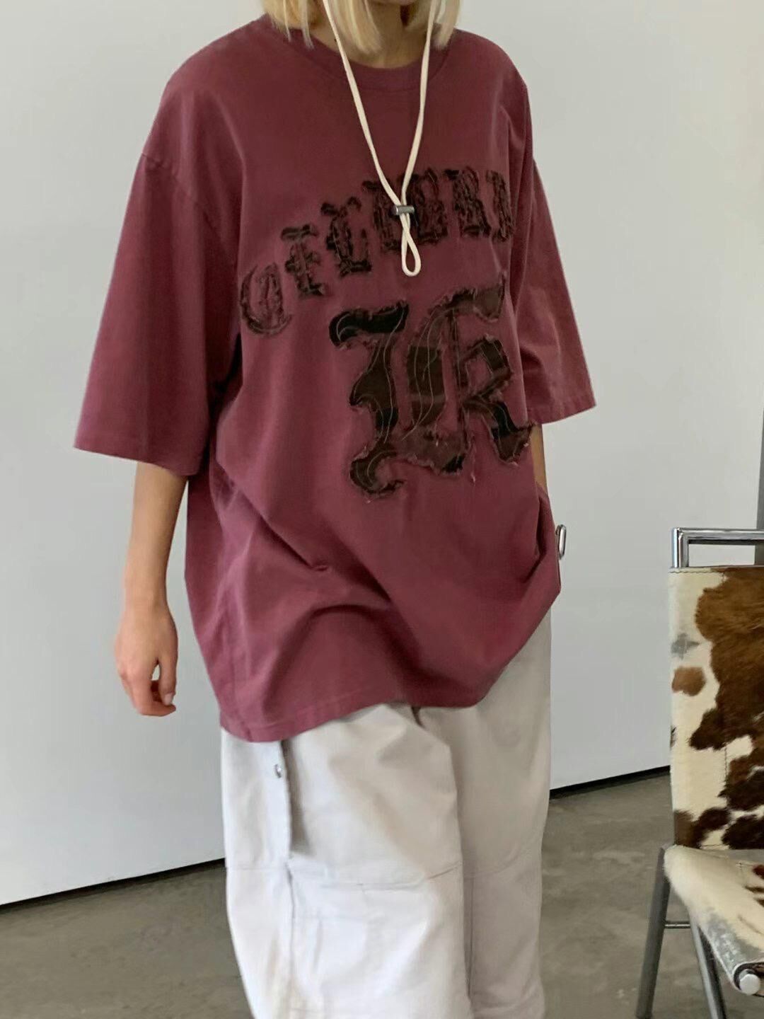 英文字短袖Tee SCOPE-098T