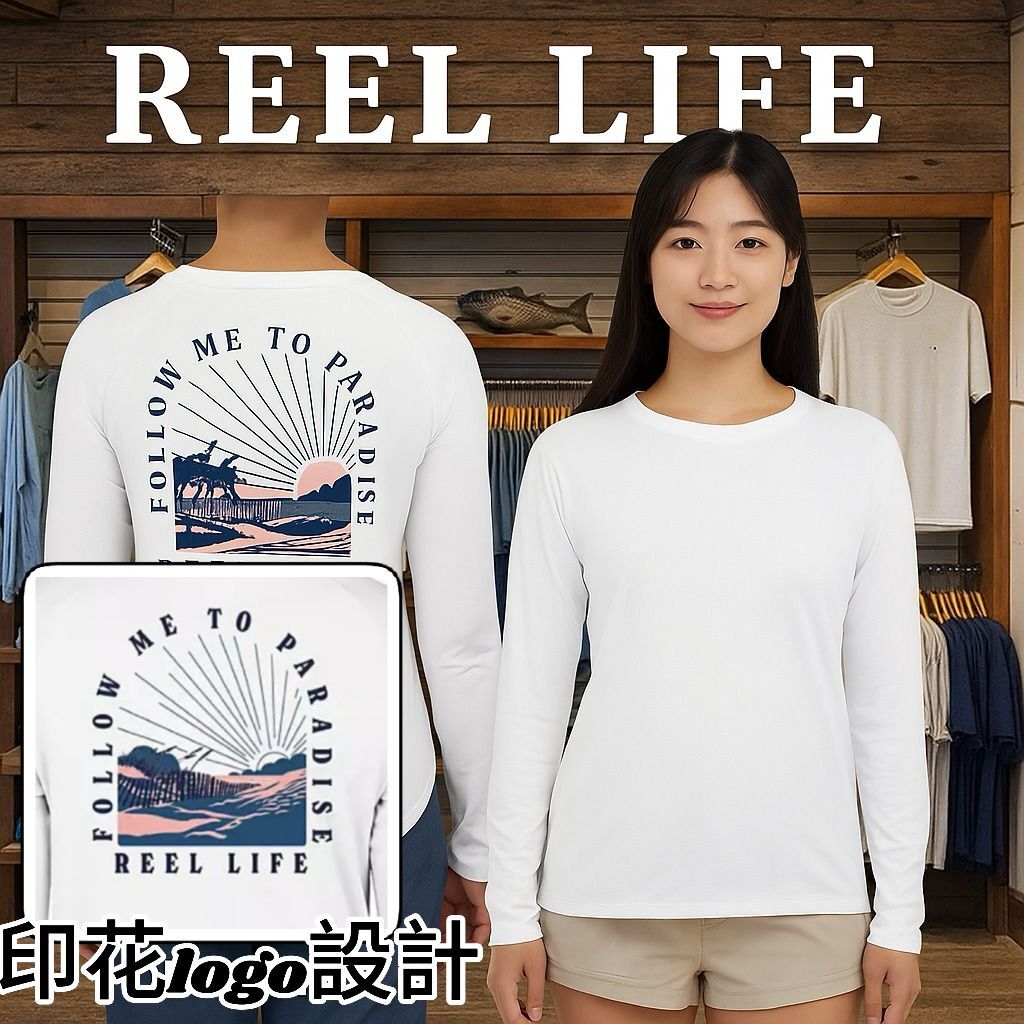 【預購】Reel Life UV G050703 女裝長袖上衣