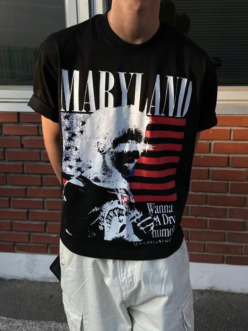 英文字圖案Boxy短袖Tee SCOPE-107T