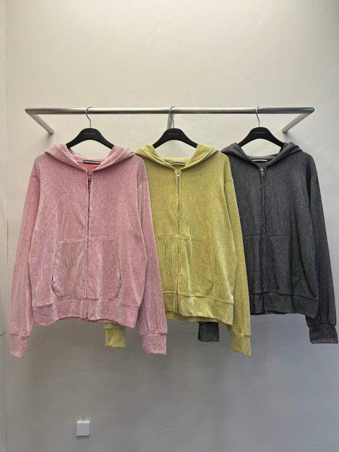 淨色連帽拉鍊外套 SCOPE-108JK