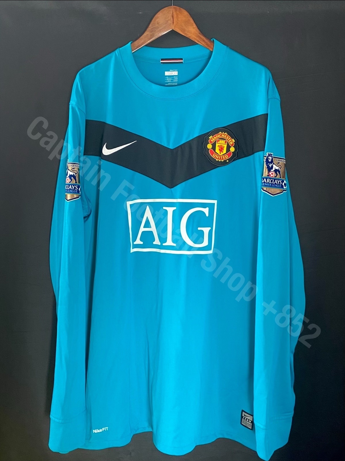 曼聯 2009-2010 Nike 龍門球衣 #1 VAN DER SAR