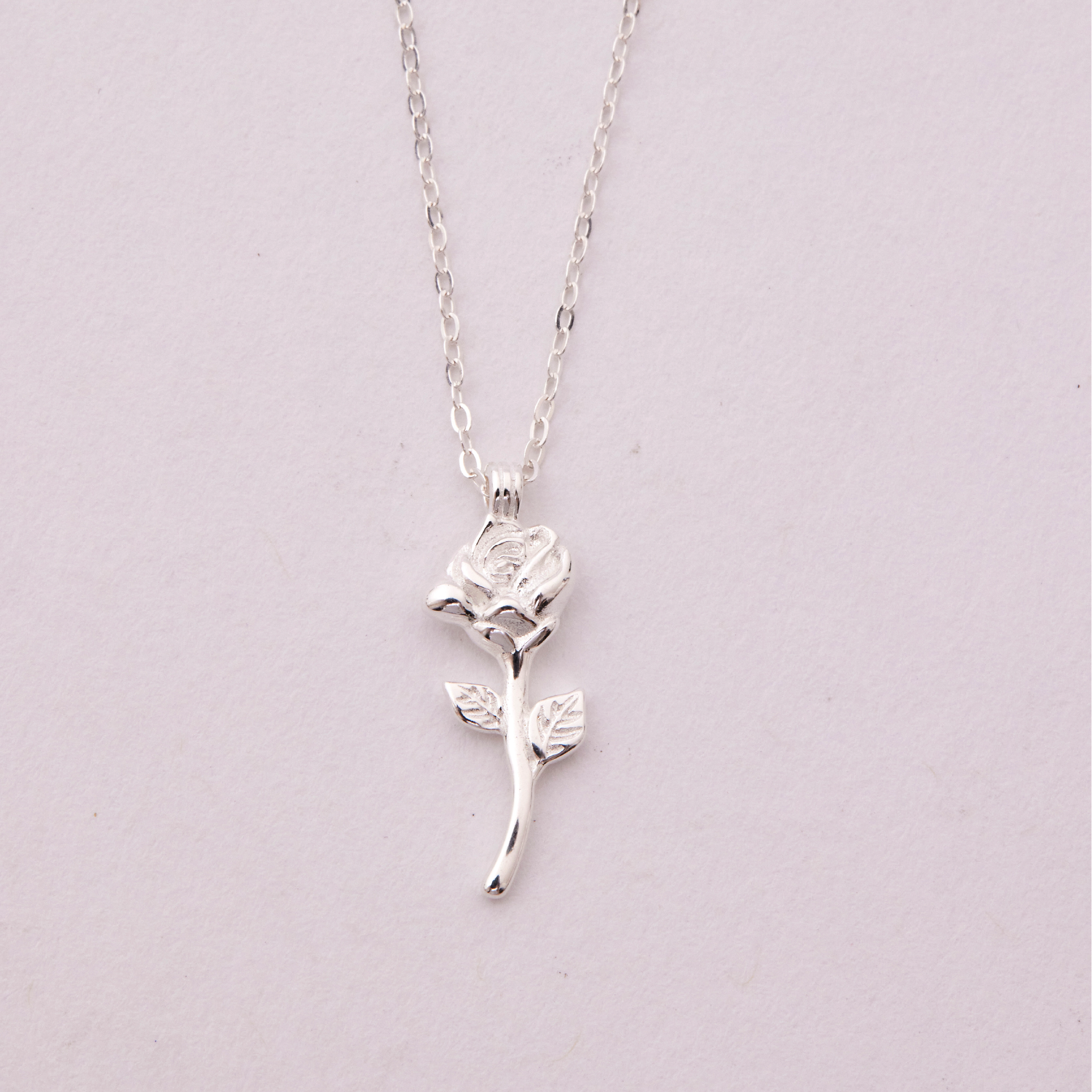 N1015  |  純銀玫瑰項鍊