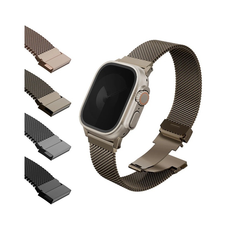 UNIQ Dante Pro Apple Watch 不鏽鋼米蘭磁扣錶帶