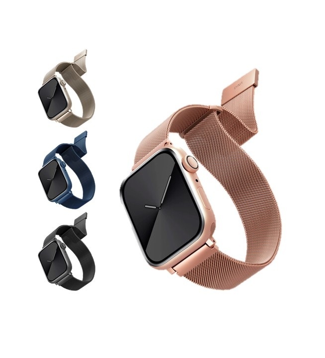 UNIQ Dante Apple Watch 不鏽鋼米蘭磁扣錶帶