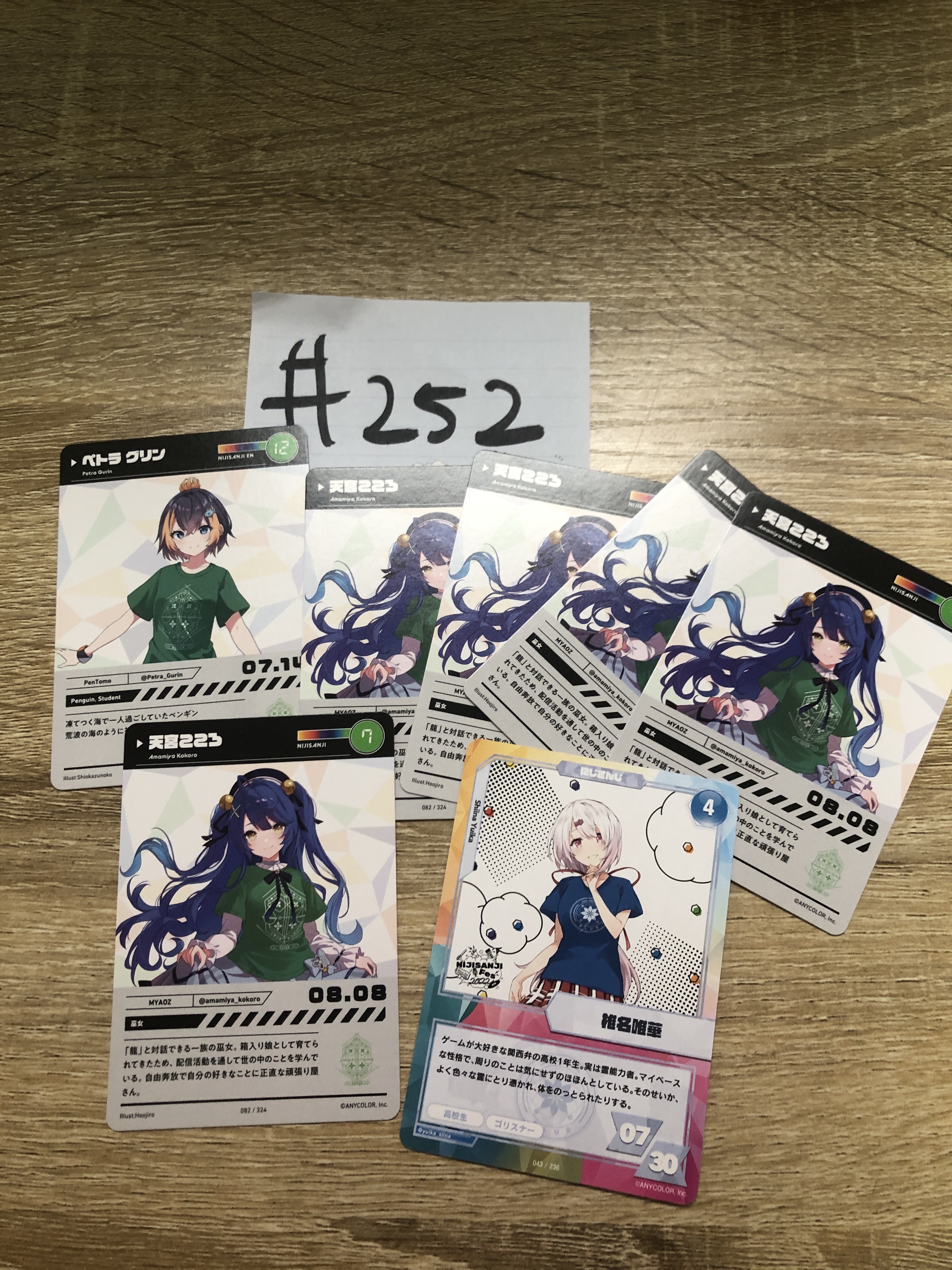 彩虹社 AK207 SET#252