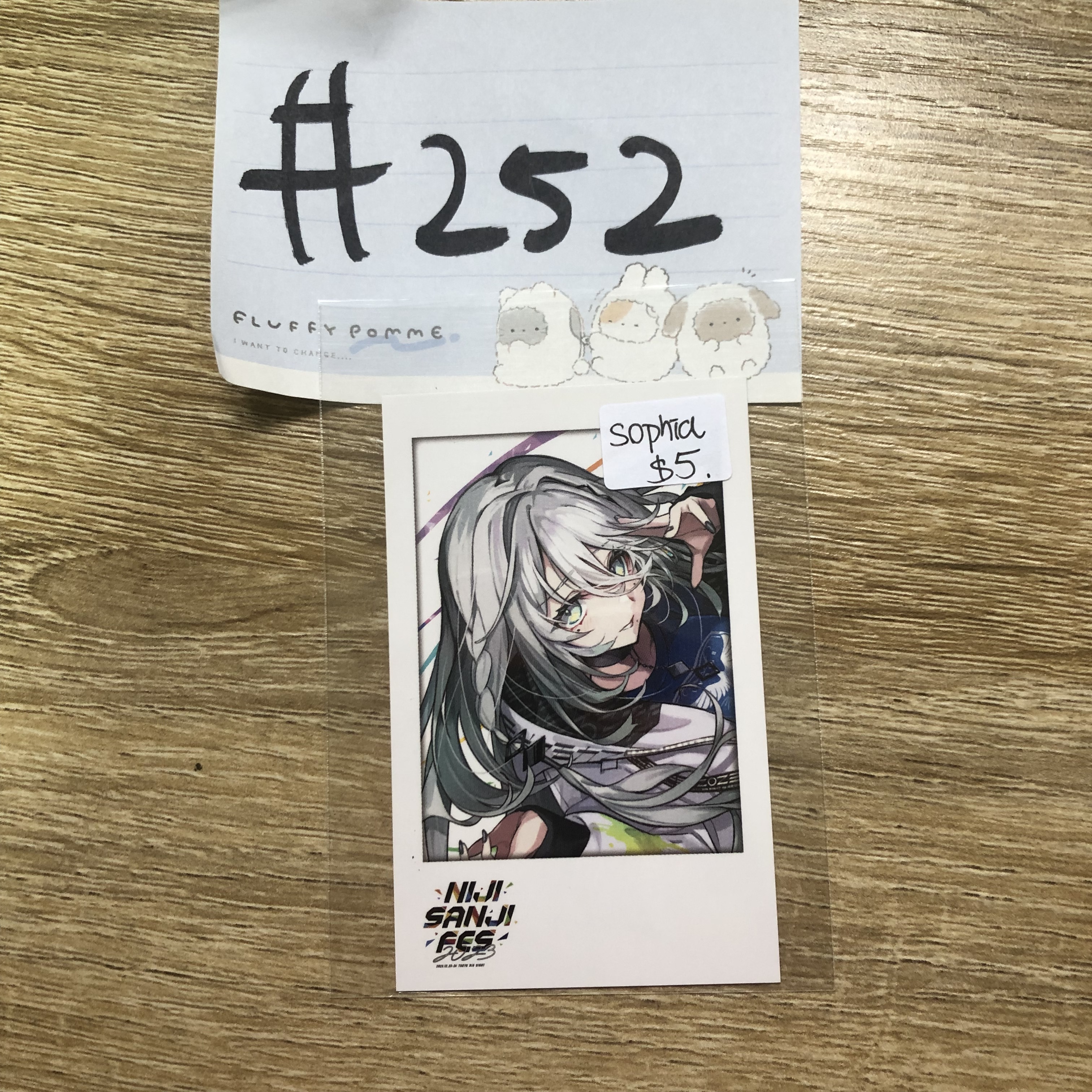 彩虹社 SOPHIA 拍立得#252