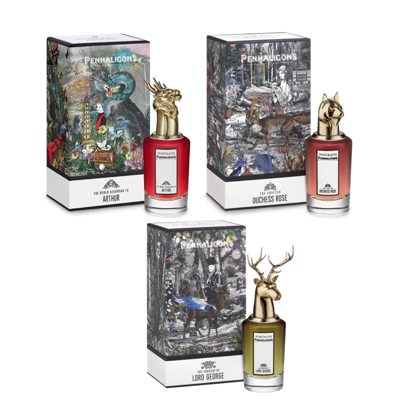 【潘海利根】獸首香水 75ml (狐狸/龍首/公鹿)