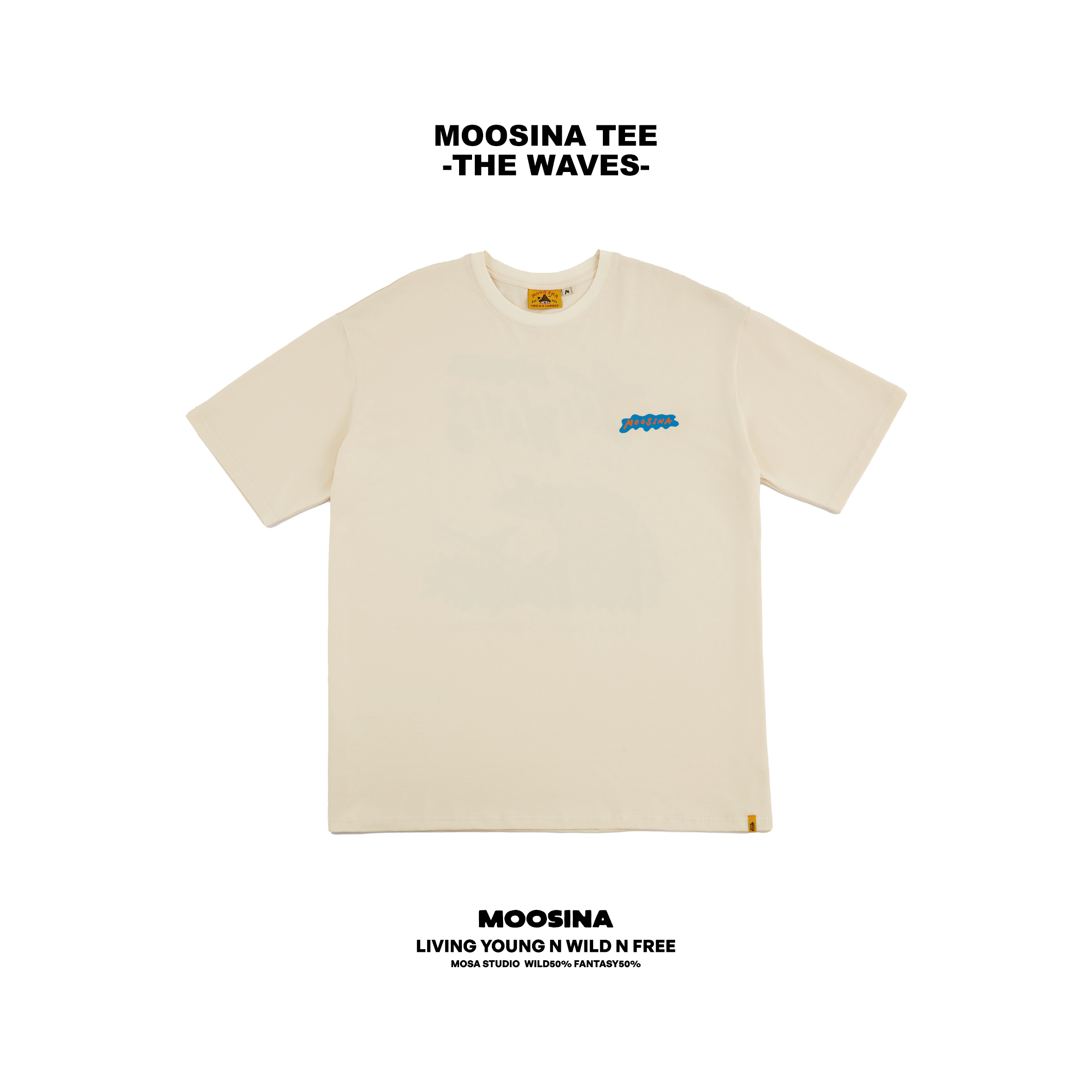 MOOSINA TEE – THE WAVES