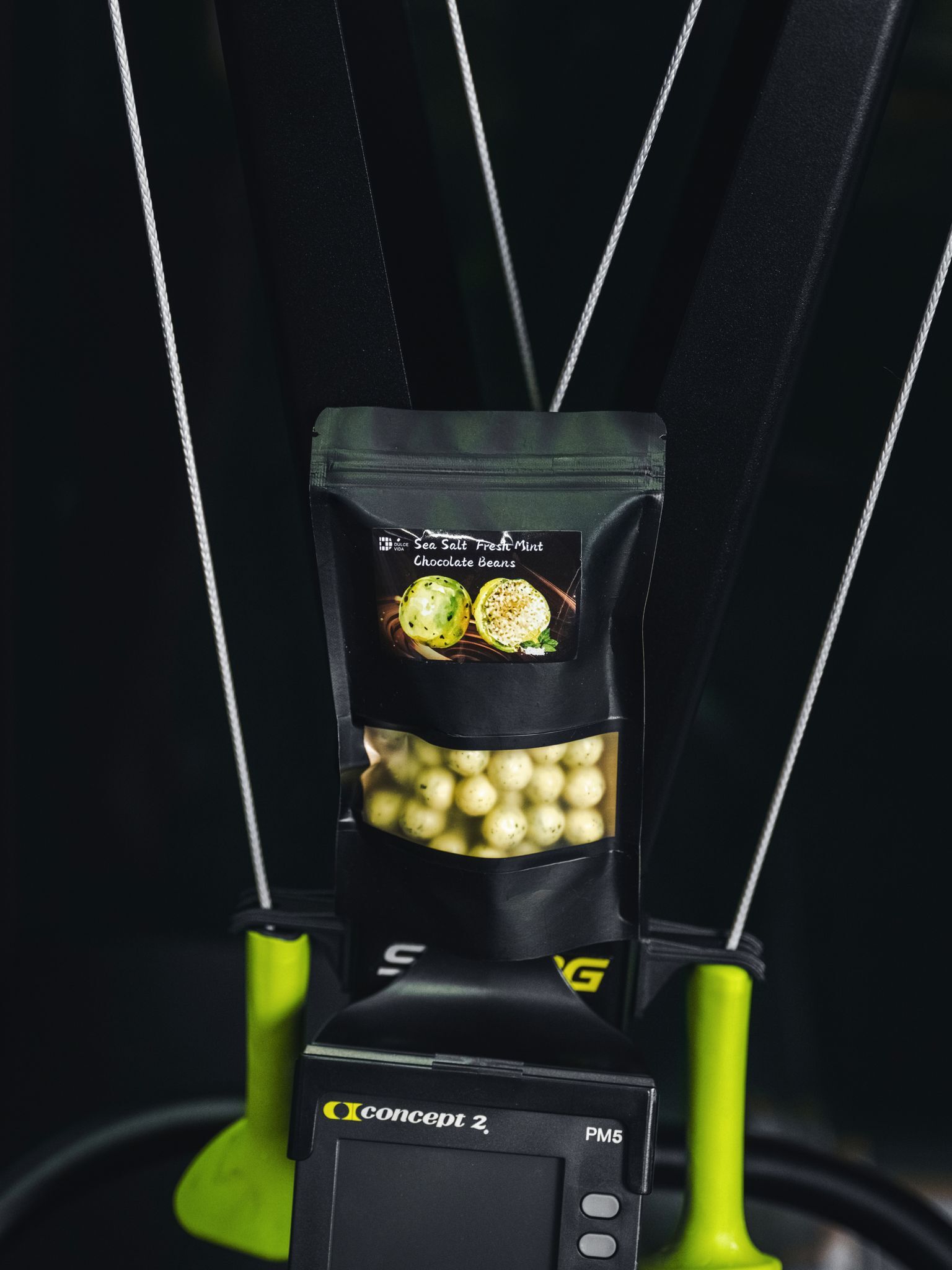 Sea Salt Fresh Mint Chocolate Beans (100g)