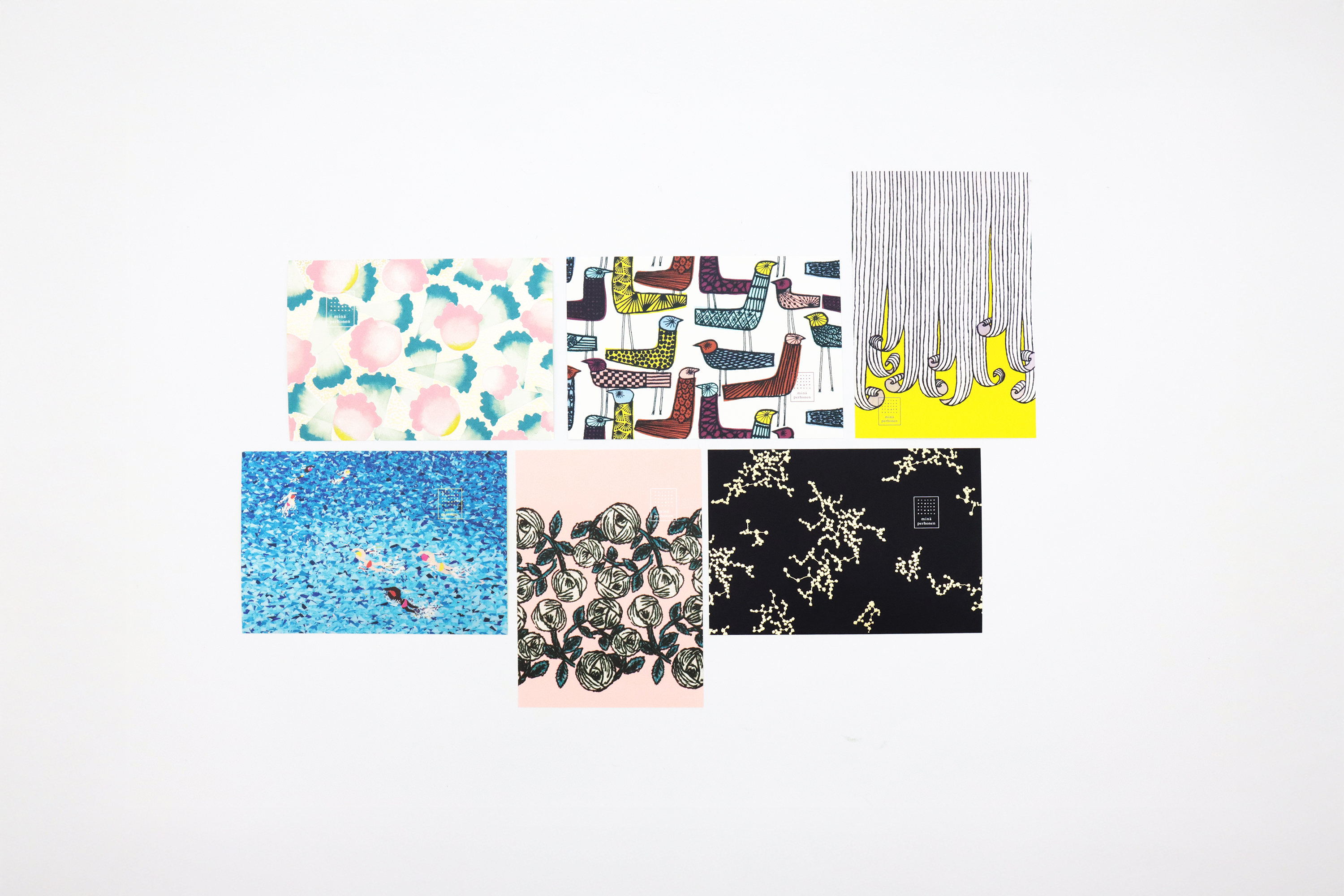 minä perhonen｜彩色明信片