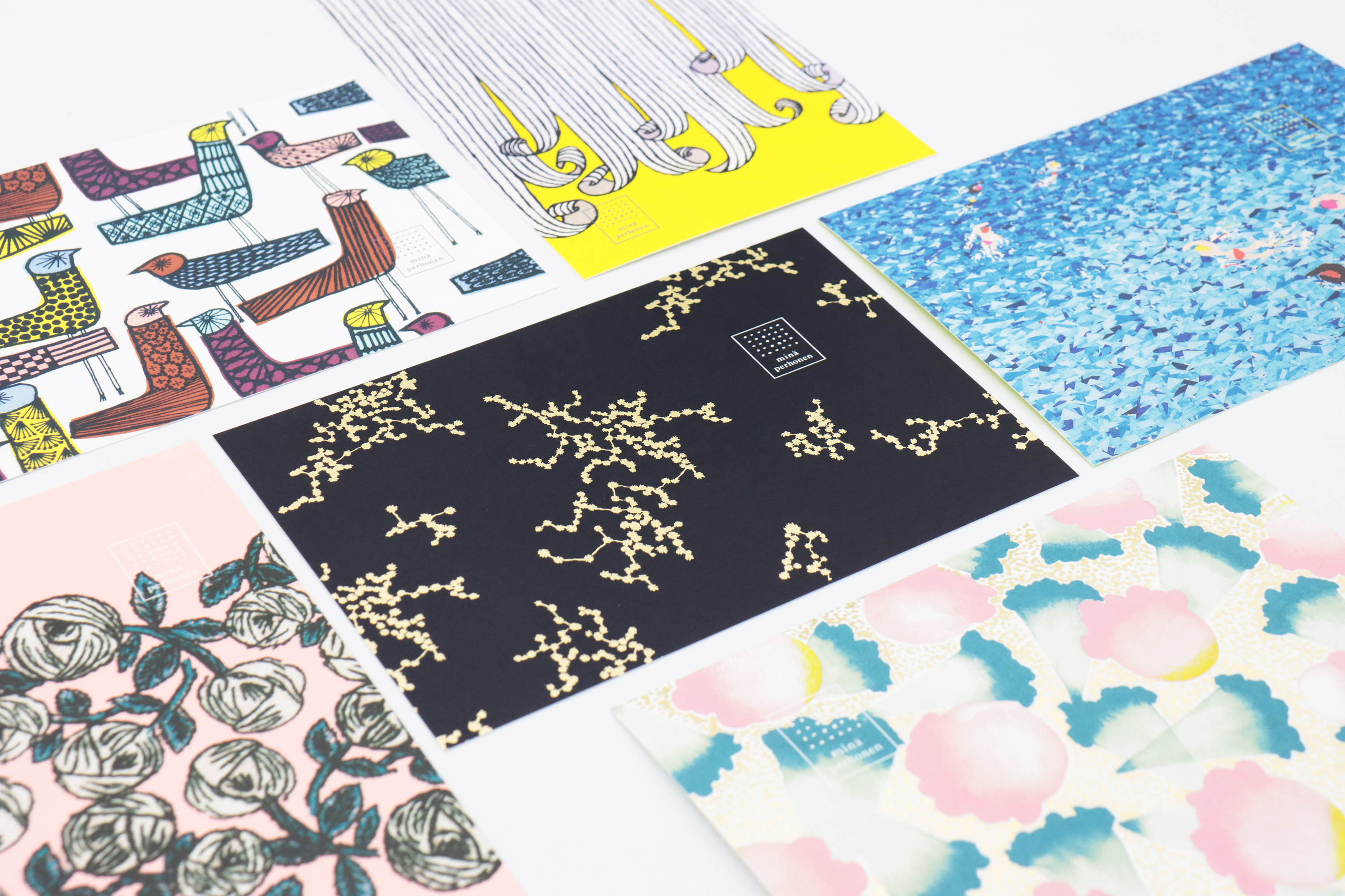 minä perhonen｜彩色明信片