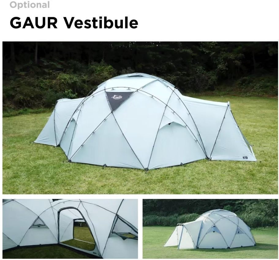 韓國LADIT GAUR DOME 4P 球型帳/4人帳