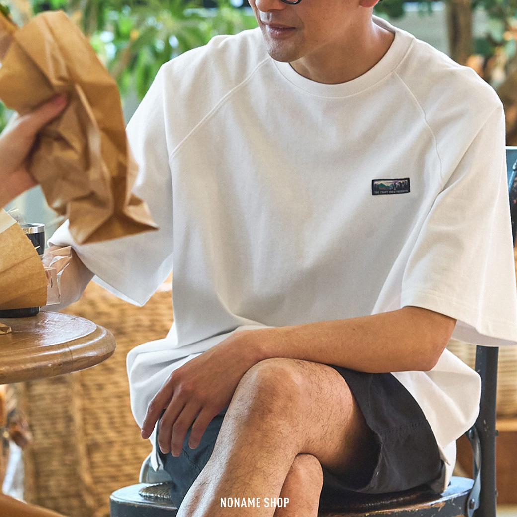THE CRAFT CREW PRODUCTS 抗菌 除臭 落肩 重磅 寬鬆 短袖 十色 (男款)