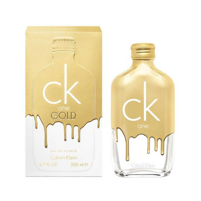 Calvin Klein CK One Gold 炫金中性淡香水200ml (Barcode: 3614222155409)