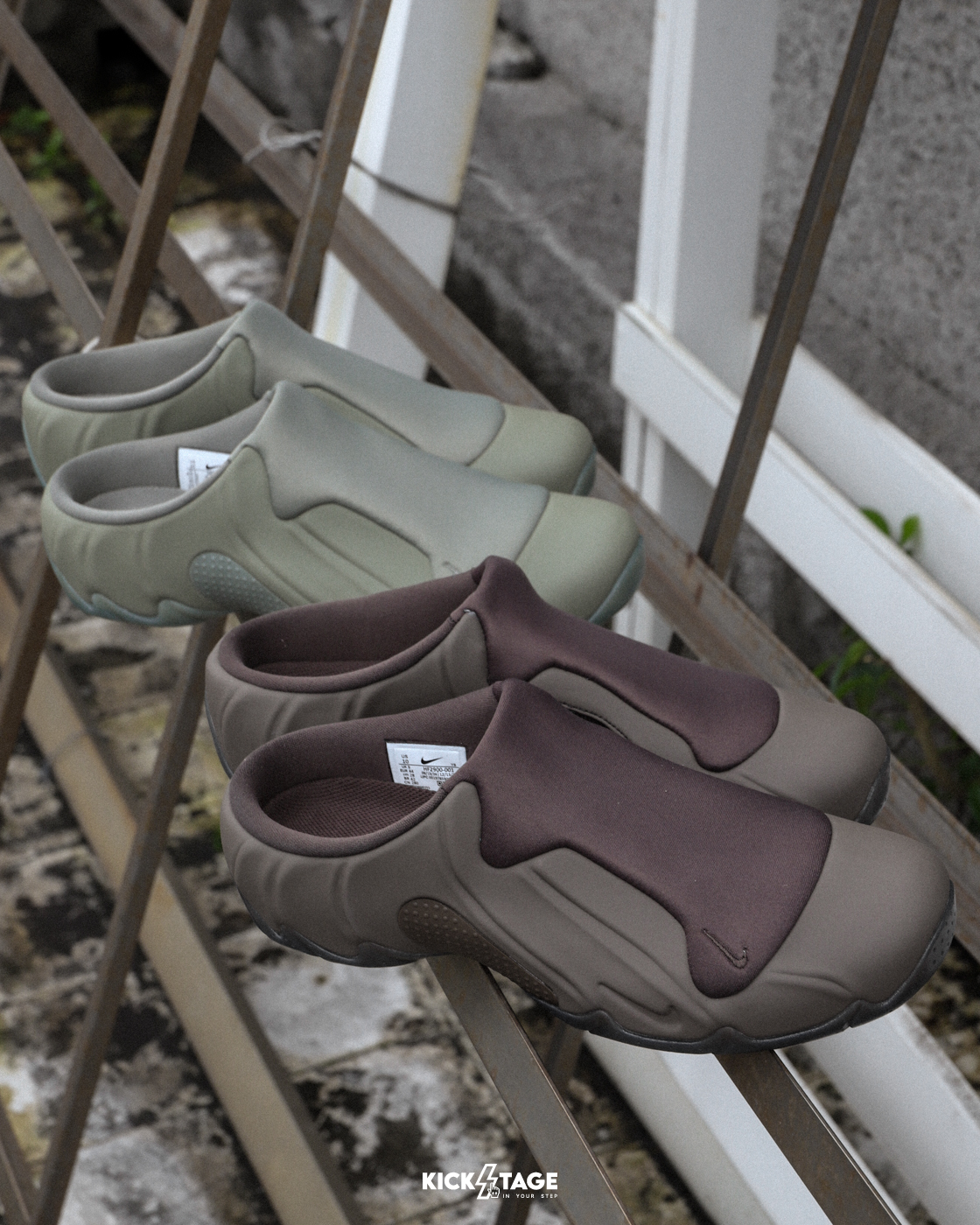 男鞋 NIKE CLOGPOSITE 咖啡 軍綠 透氣 舒適 鞋墊 包頭 拖鞋 涼鞋【HF2900】