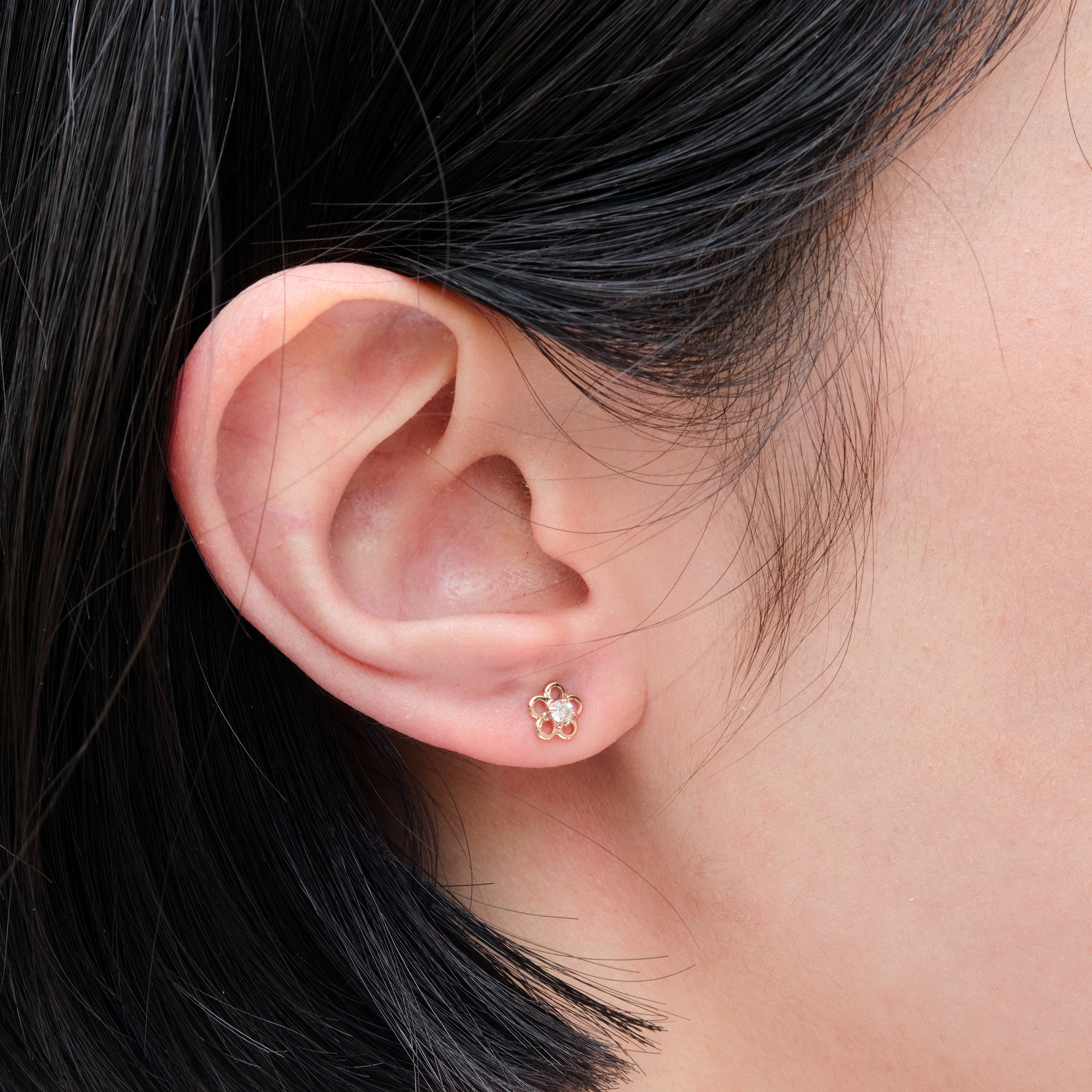 [toki.Tokyo] K18耳針 | 銀色 | NO.231