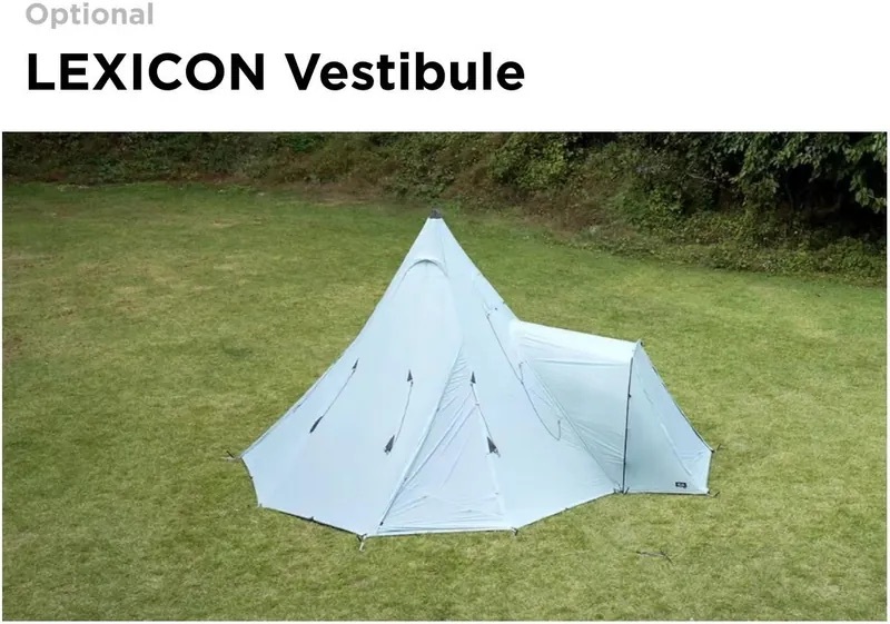 韓國LADIT LEXICON TIPI TENT 4P 金字塔帳/4人帳